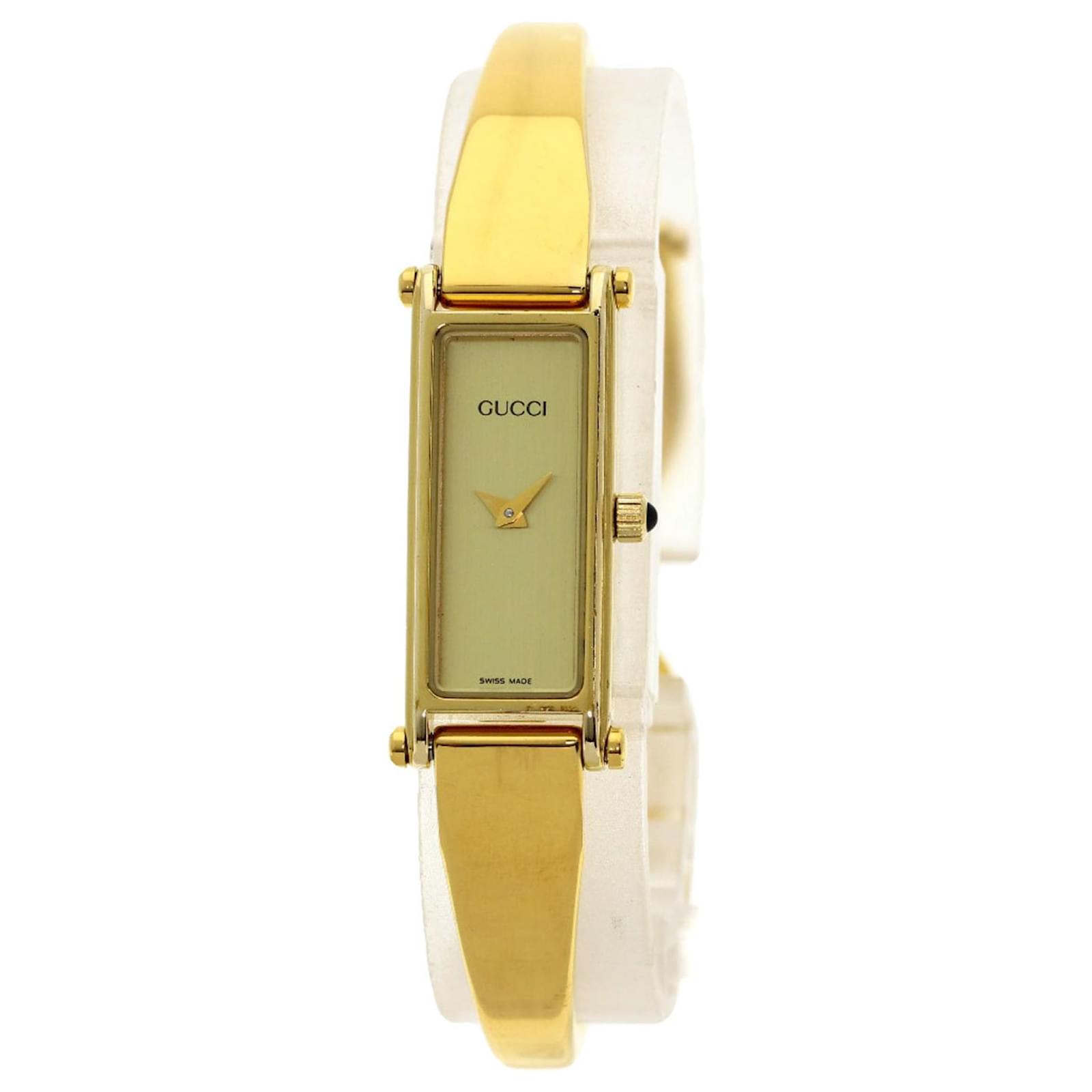 Gucci 1500L Square Face Watch GP Ladies ref.1472586 - Joli Closet