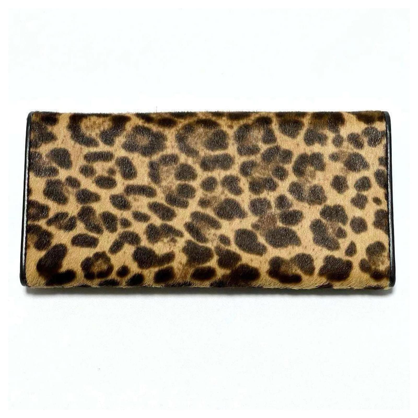 【mahagrid】25SS★ LEOPARD STAR WALLET LEOPARD STAR WALLET[CHARCOAL] - MAHAGRID