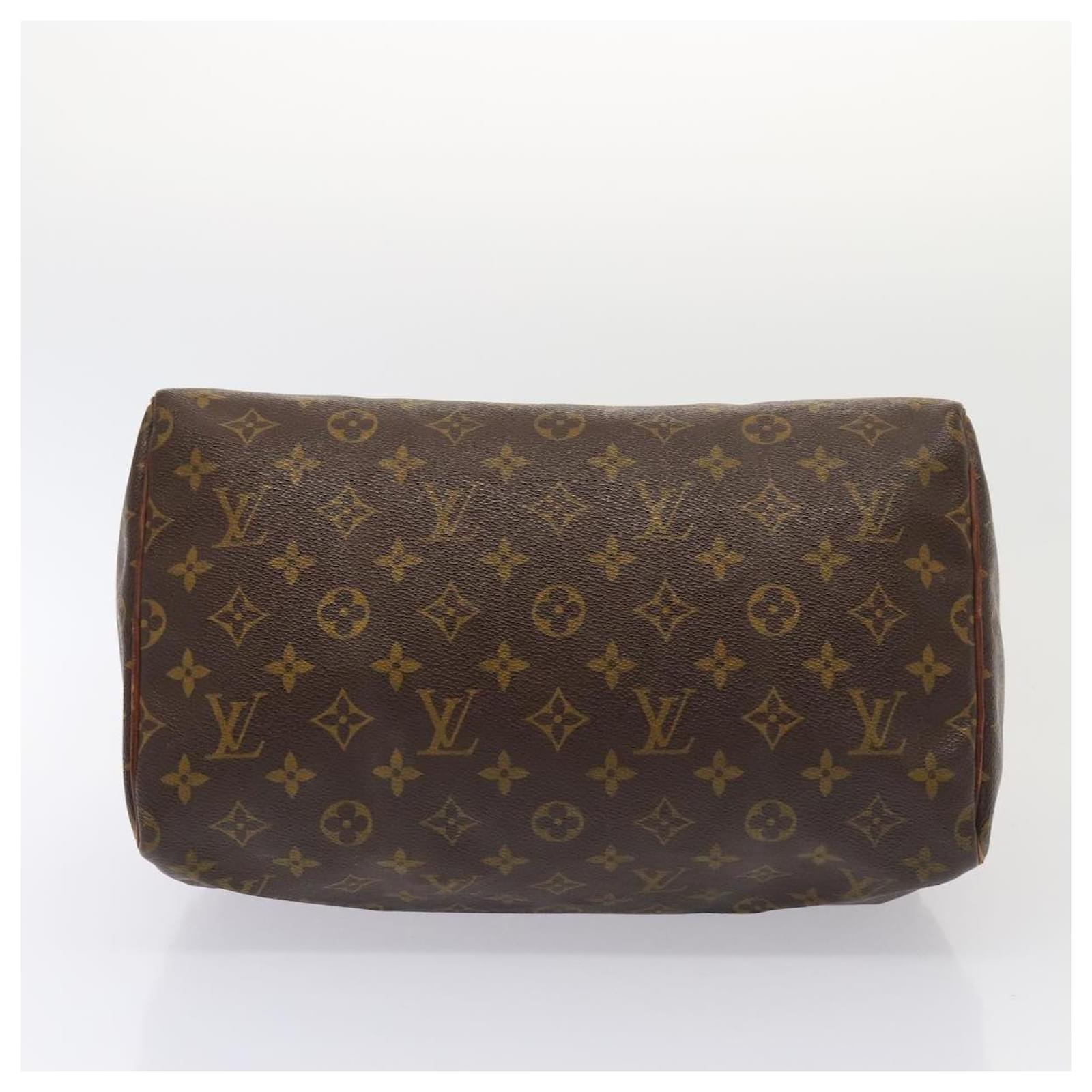 LOUIS VUITTON Handtasche Monogram Speedy 30 M41526 LV Auth 80459  