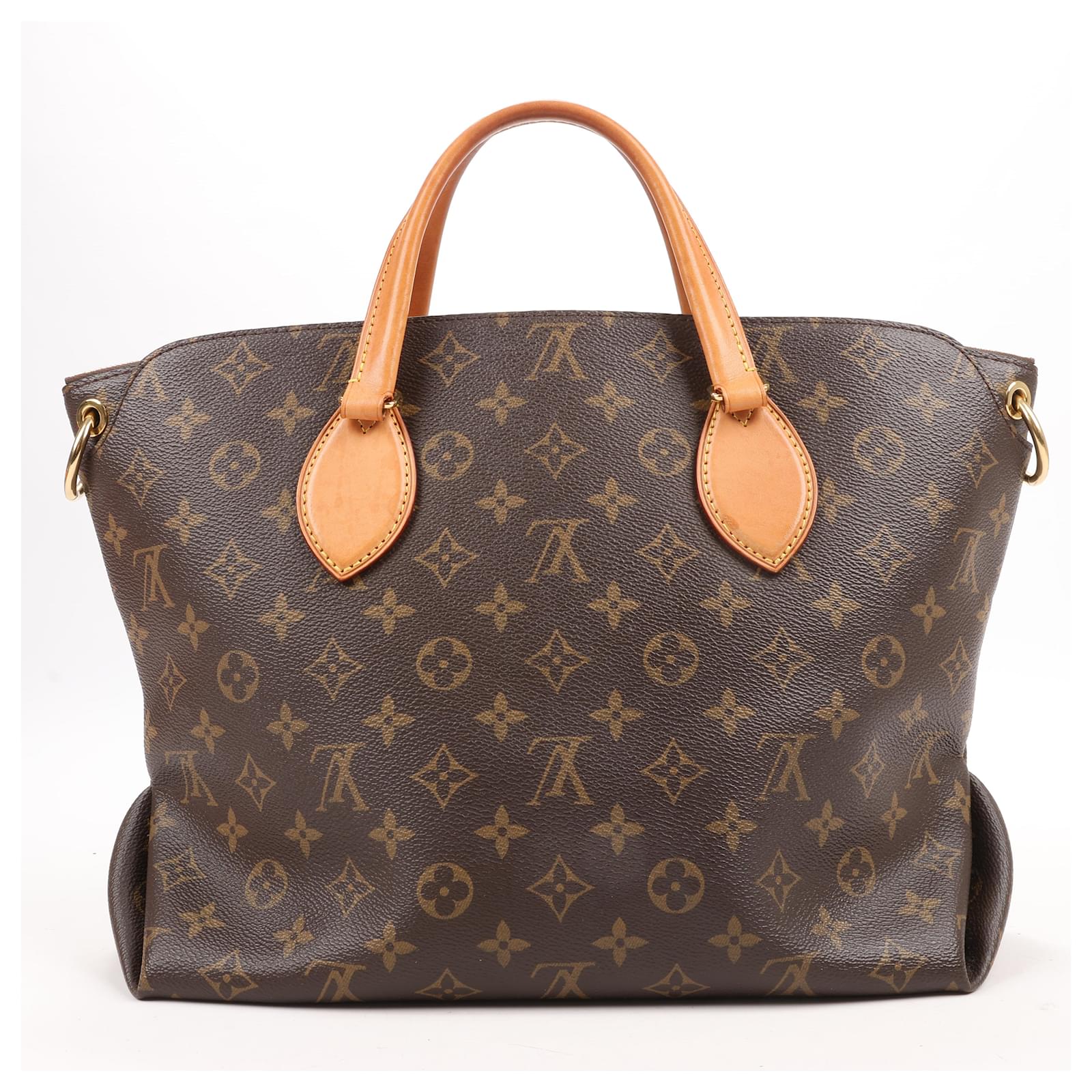 Louis Vuitton Monogram Canvas Flower Tote Zipped MM 2Way 