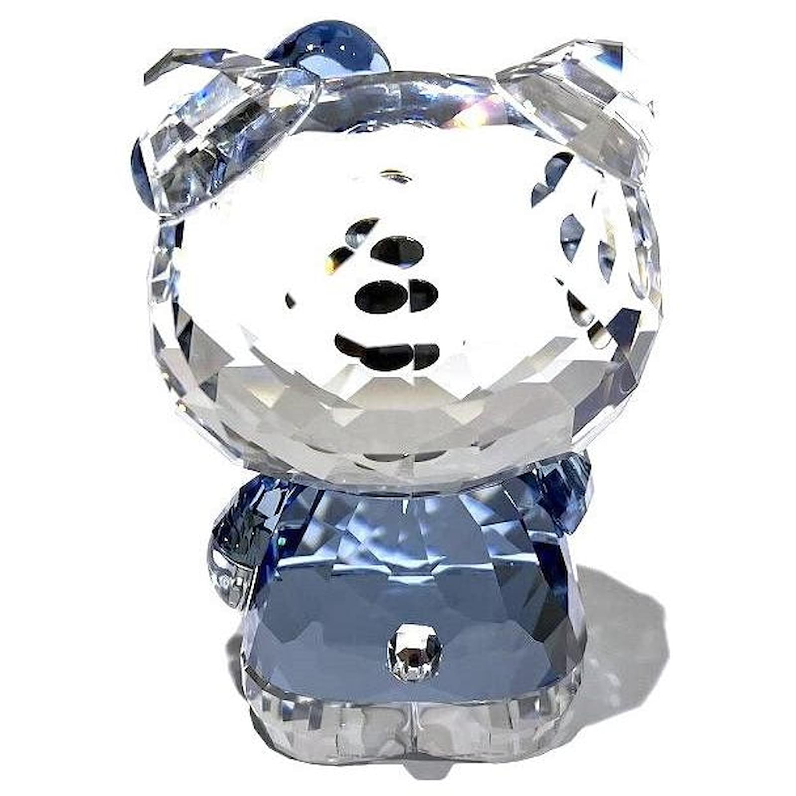 Autre Marque Swarovski Hello Kitty Blue Ribbon Crystal Autre Marque Swarovski Hello Kitty Blue Ribbon Crystal