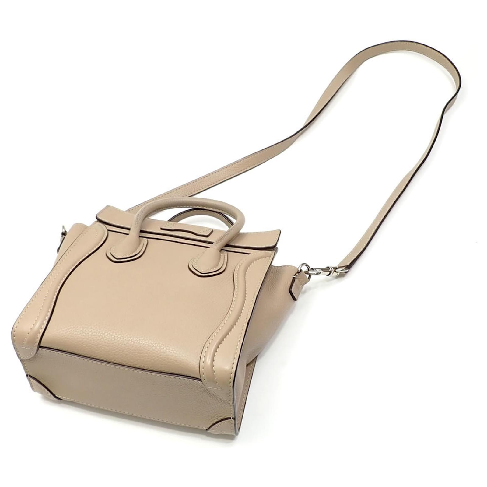 Celine nano beige hotsell