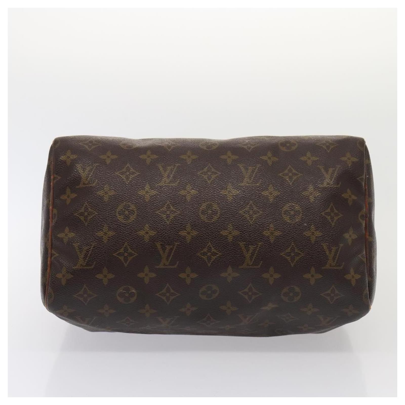 LOUIS VUITTON Handtasche Monogram Speedy 30 M41526 LV Auth 81117  