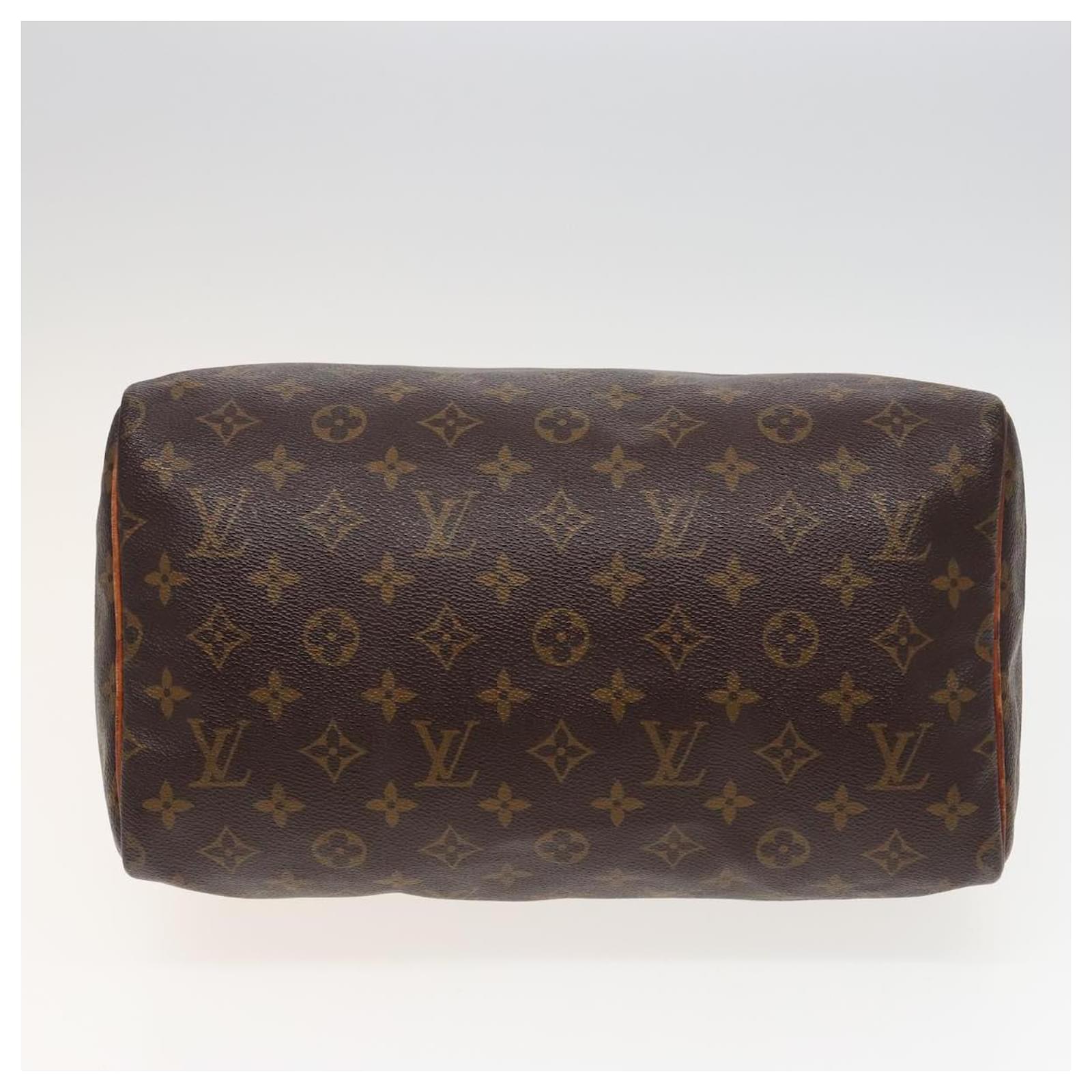 LOUIS VUITTON Handtasche Monogram Speedy 30 M41526 LV Auth yk13372 
