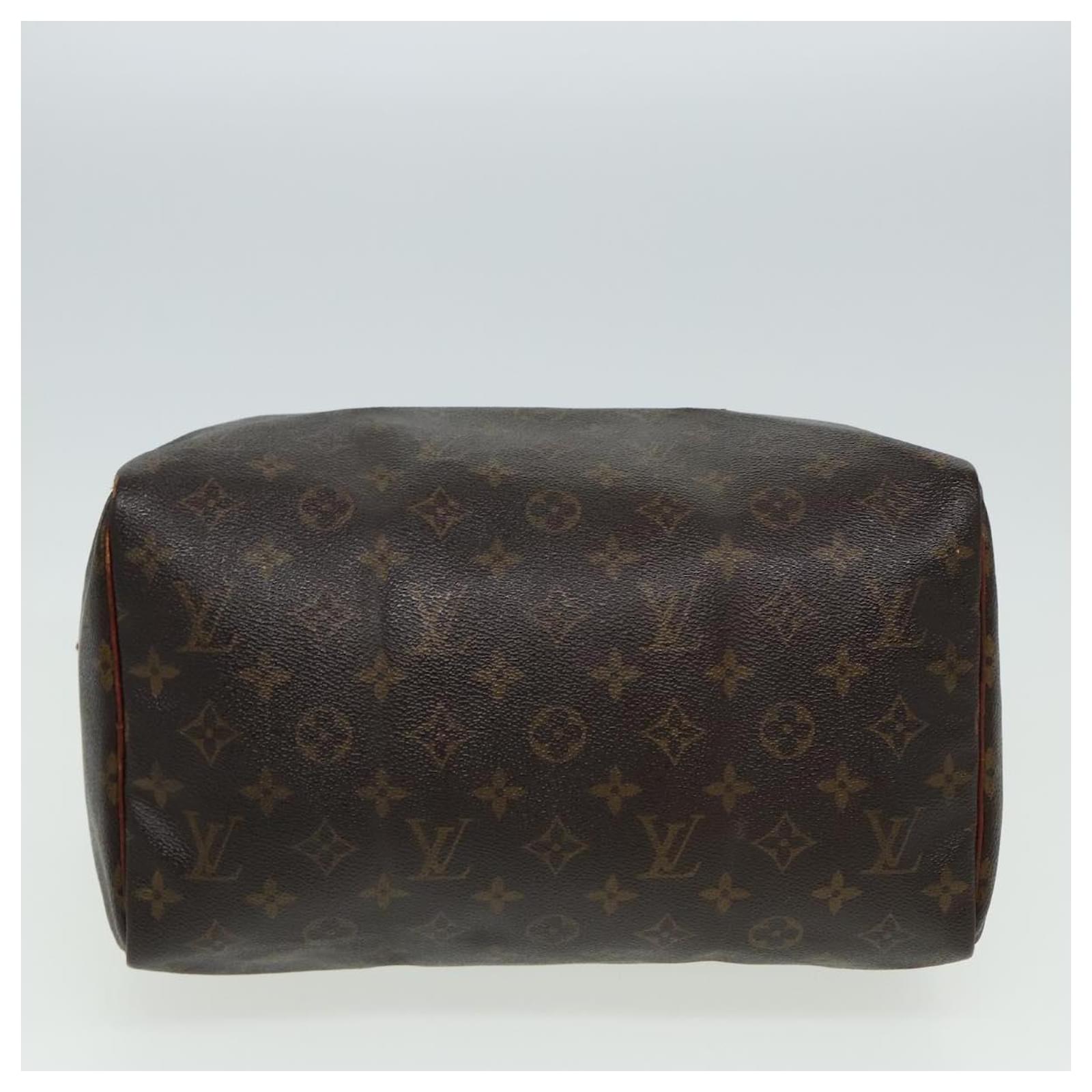 LOUIS VUITTON Handtasche Monogram Speedy 30 M41526 LV Auth 80639  