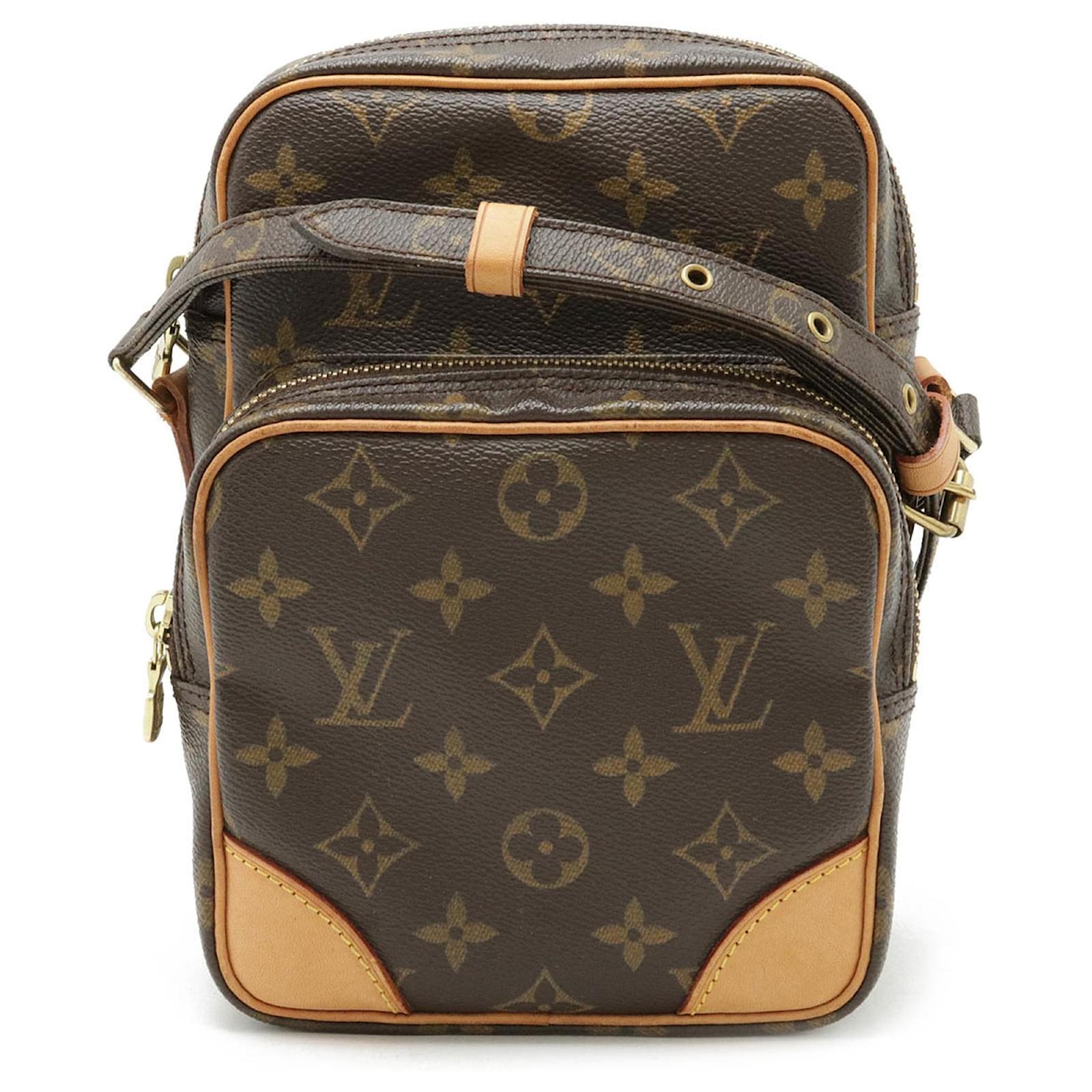 Louis Vuitton Monogram Amazon Schultertasche Lackleder ref.1483048  