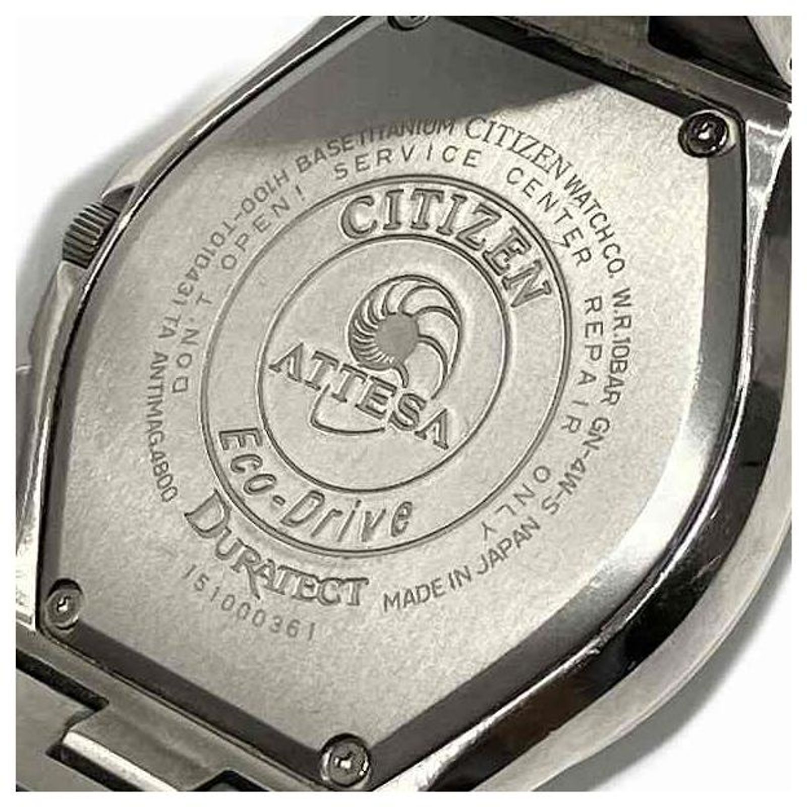 Autre Marque Citizen Attesa Eco-Drive Solar Watch H100-T010431 