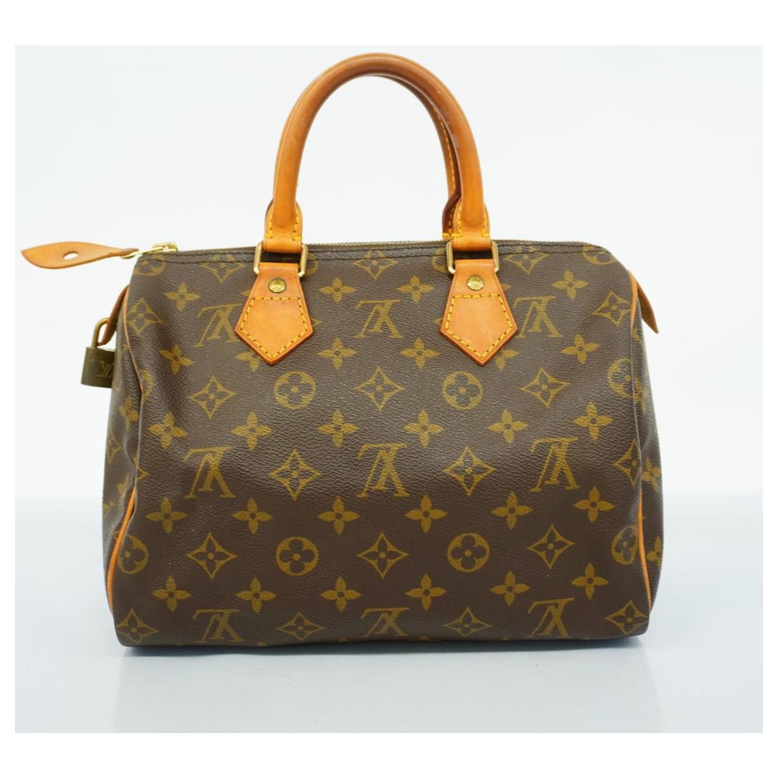Louis Vuitton Monogram Speedy 25 Handbag Brown ref.1485653 - Joli  