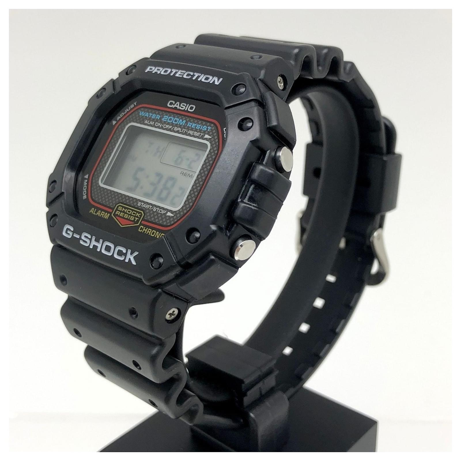 Autre Marque Casio G-Shock Quarz Uhr DW-5300-1BV Schwarz ref  