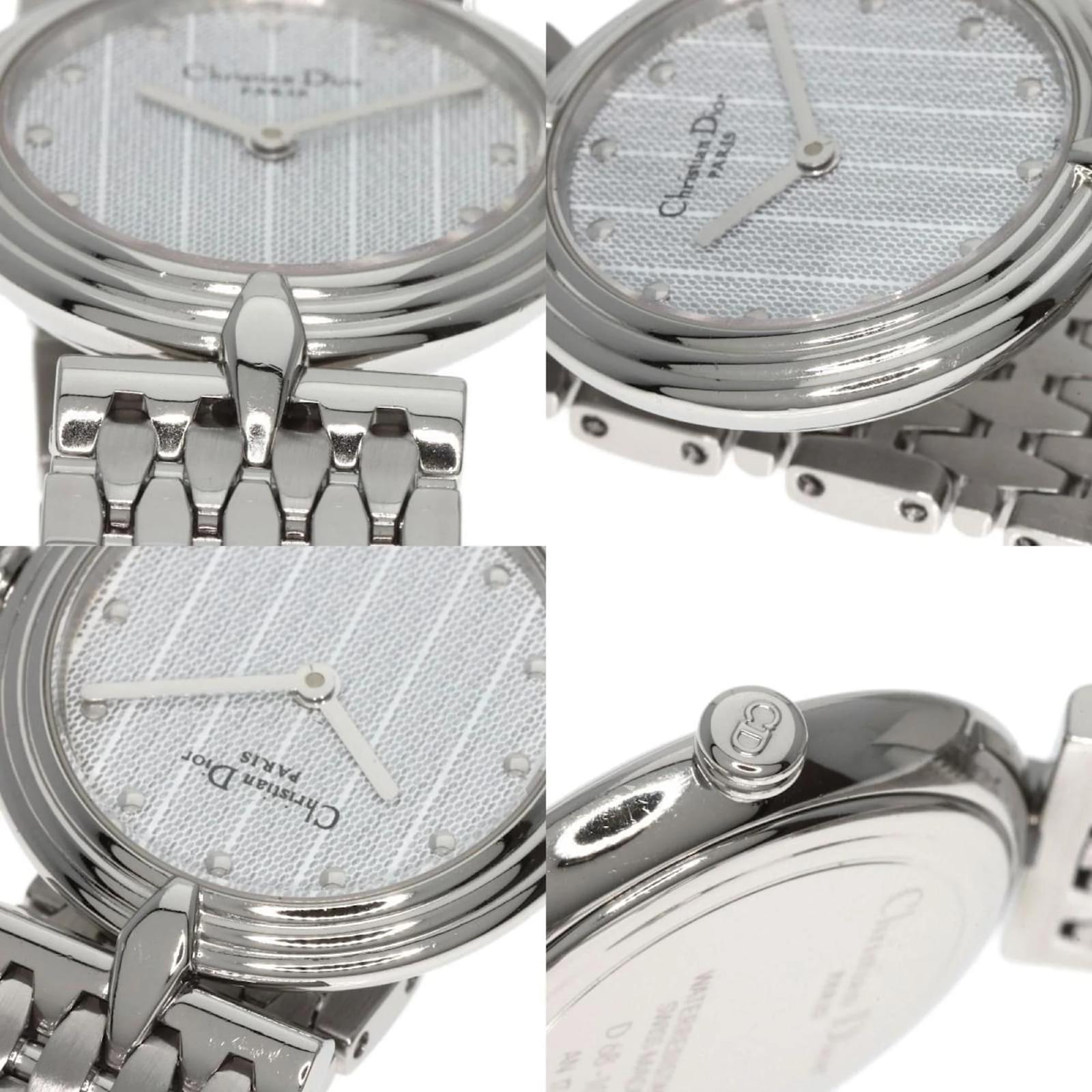 Christian Dior D68-100 Stainless Steel Ladies Watch ref.1489678