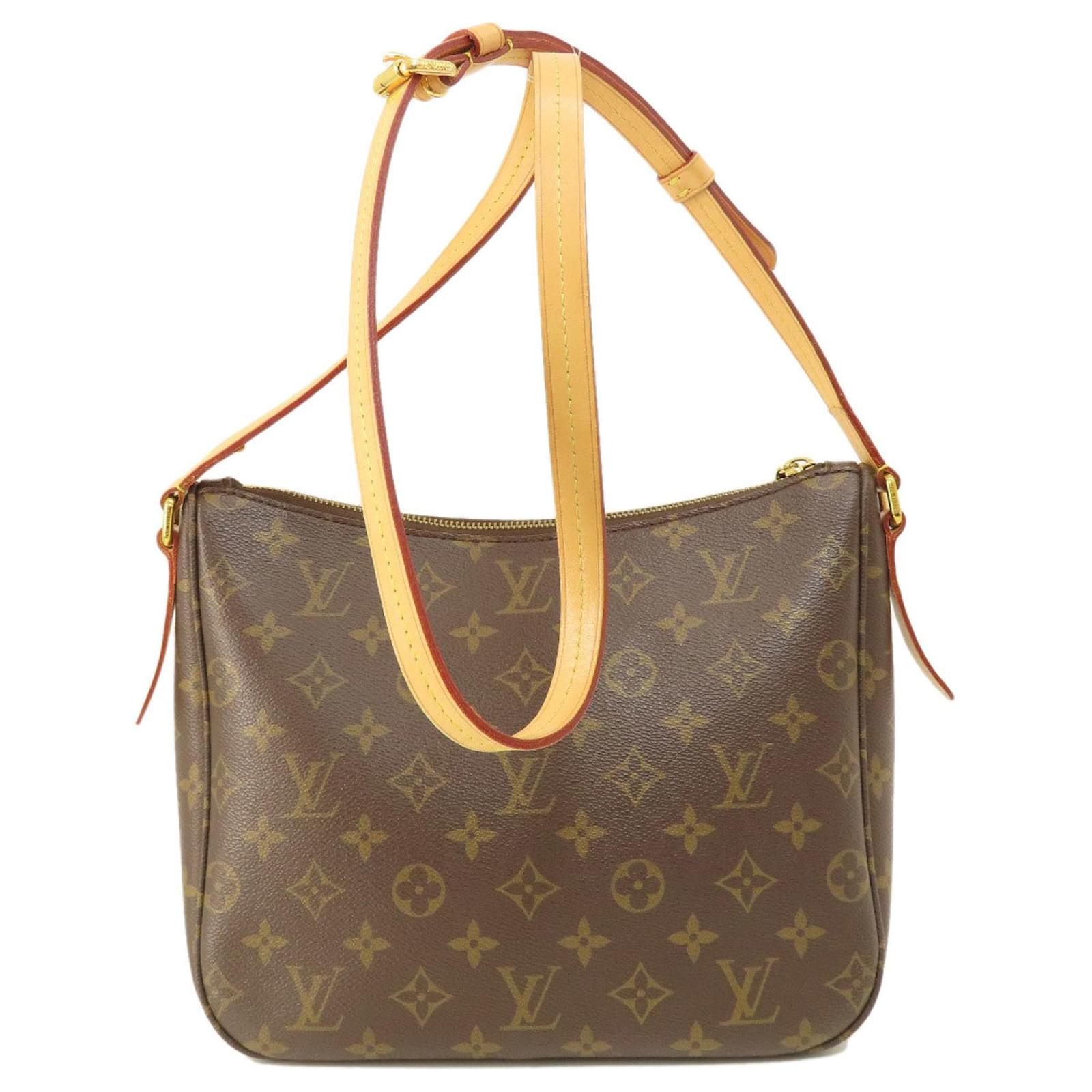 Mabillon Monogram Schultertasche M41679 von Louis Vuitton Braun 