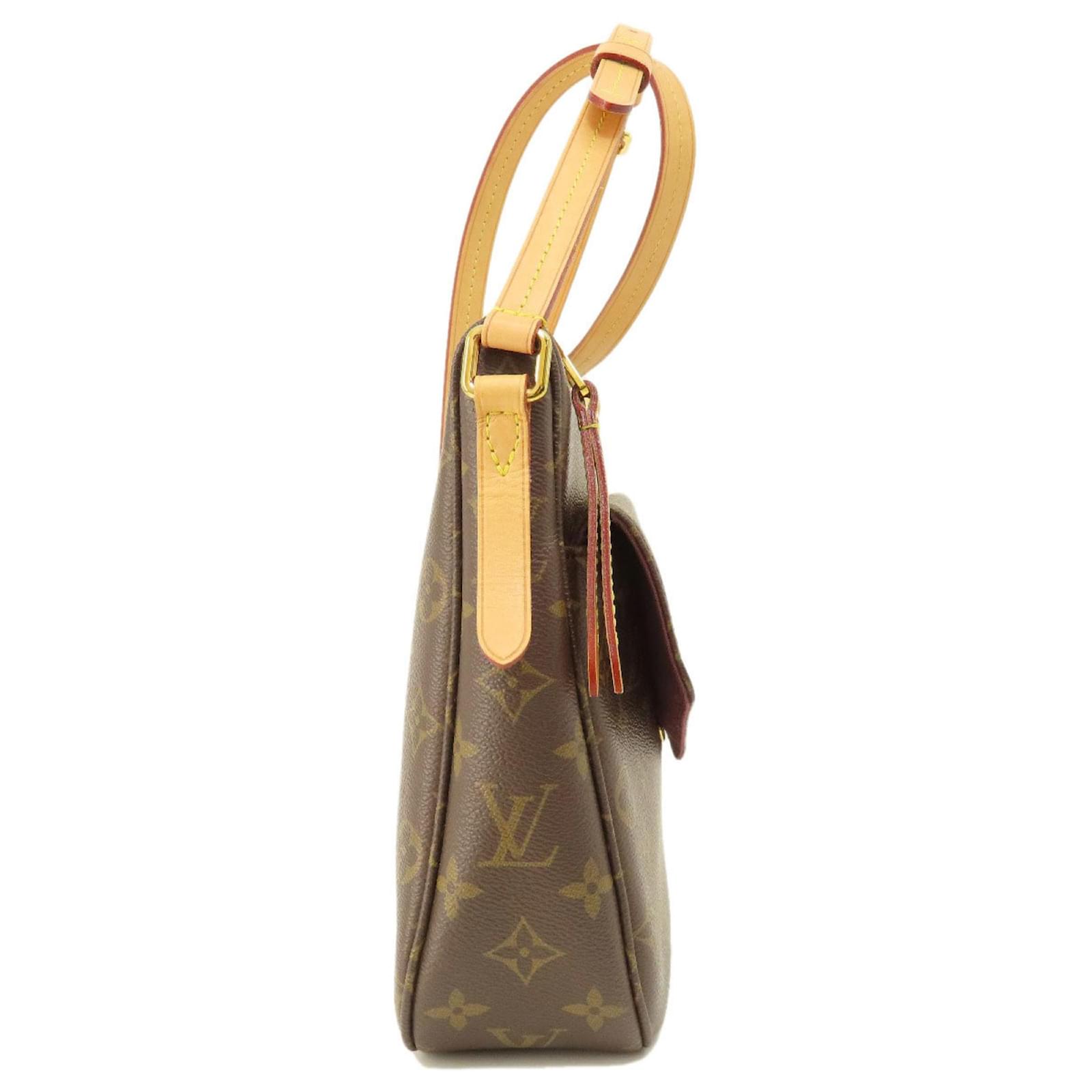 Mabillon Monogram Schultertasche M41679 von Louis Vuitton Braun  