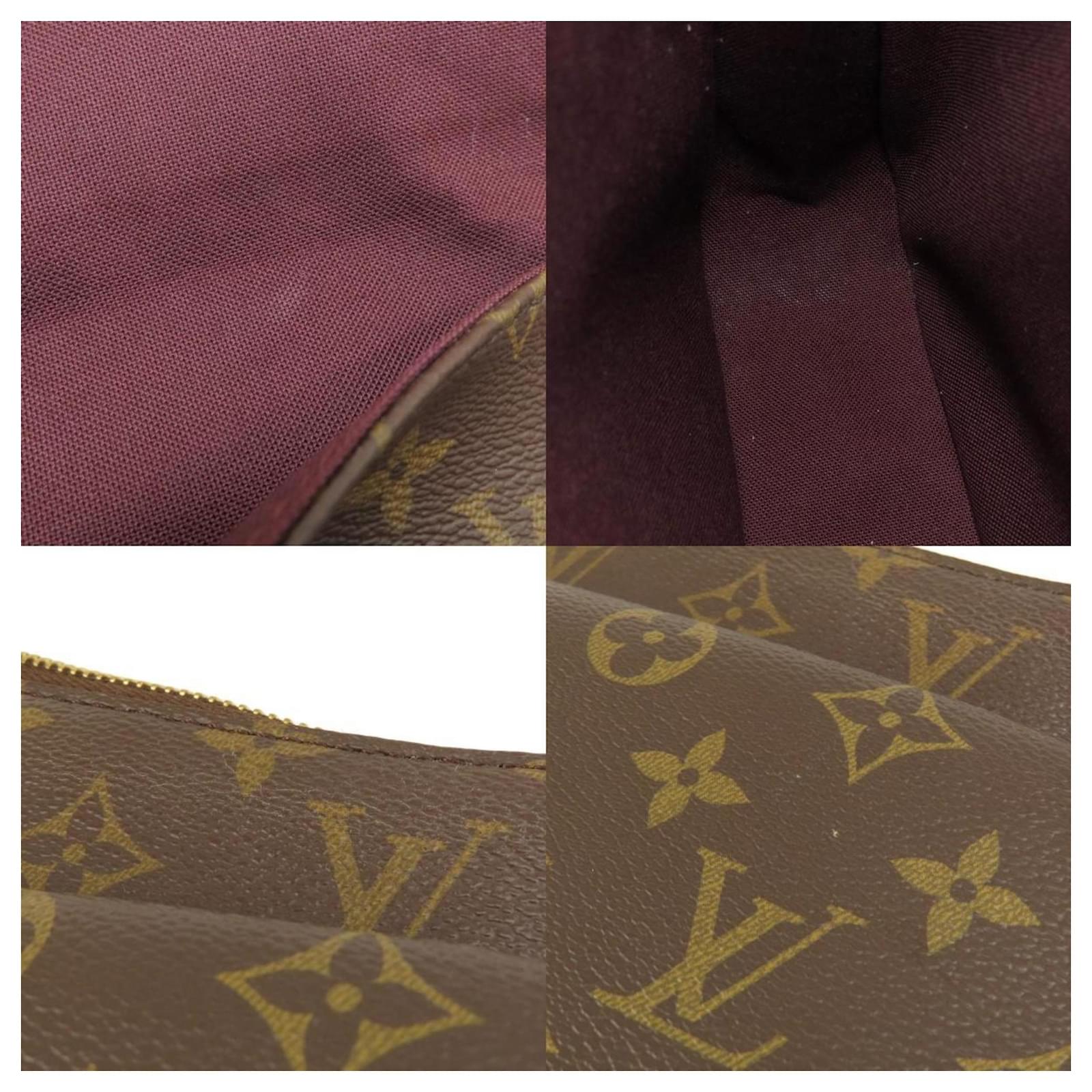 Mabillon Monogram Schultertasche M41679 von Louis Vuitton Braun  