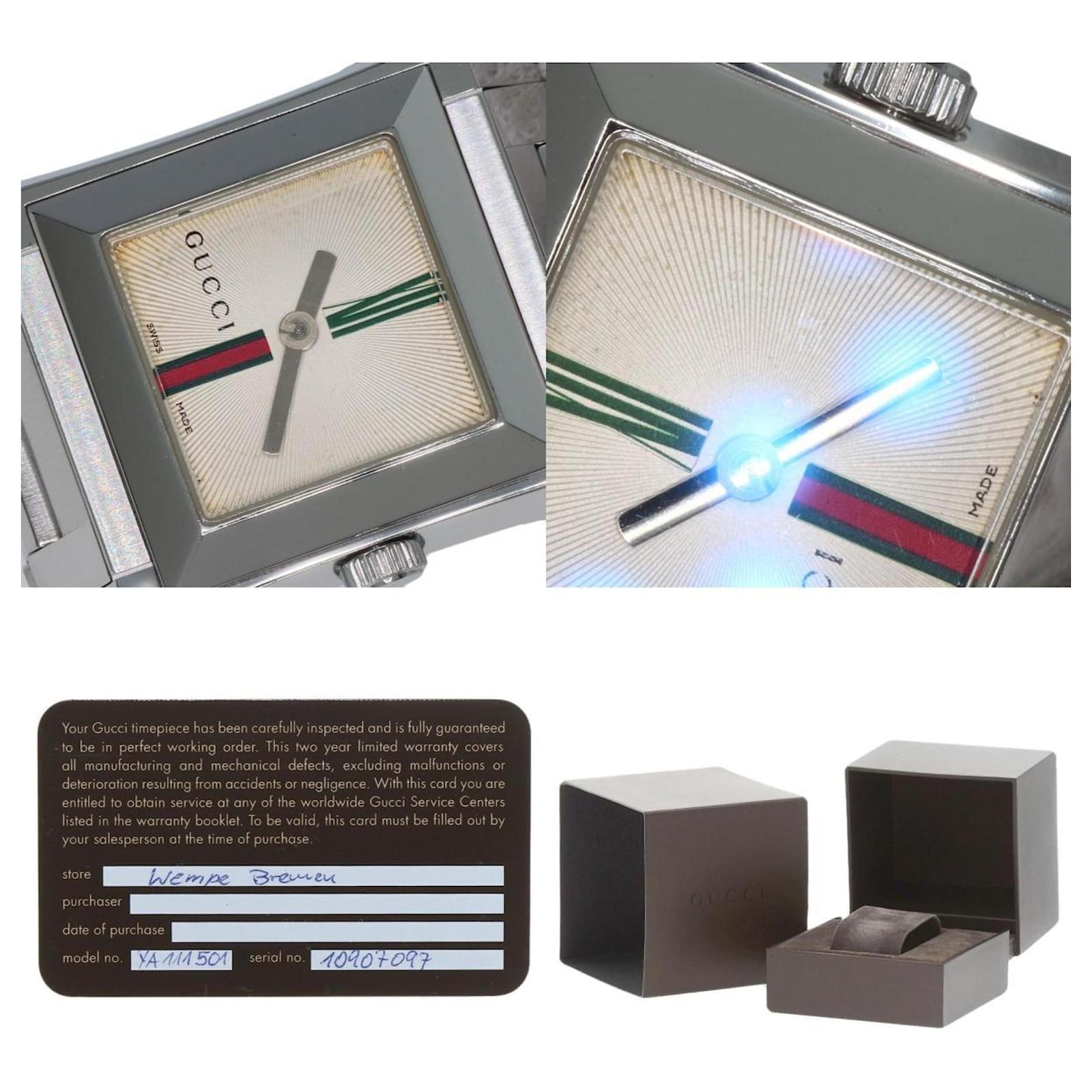 Gucci 111L Square Face Watch ref.JC1492543 (Sold) - Joli Closet