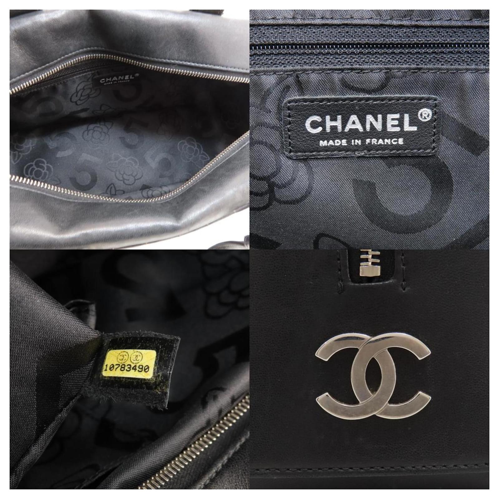 Chanel Mademoiselle Tote Bag Black Leather ref.1492866 - Joli Closet