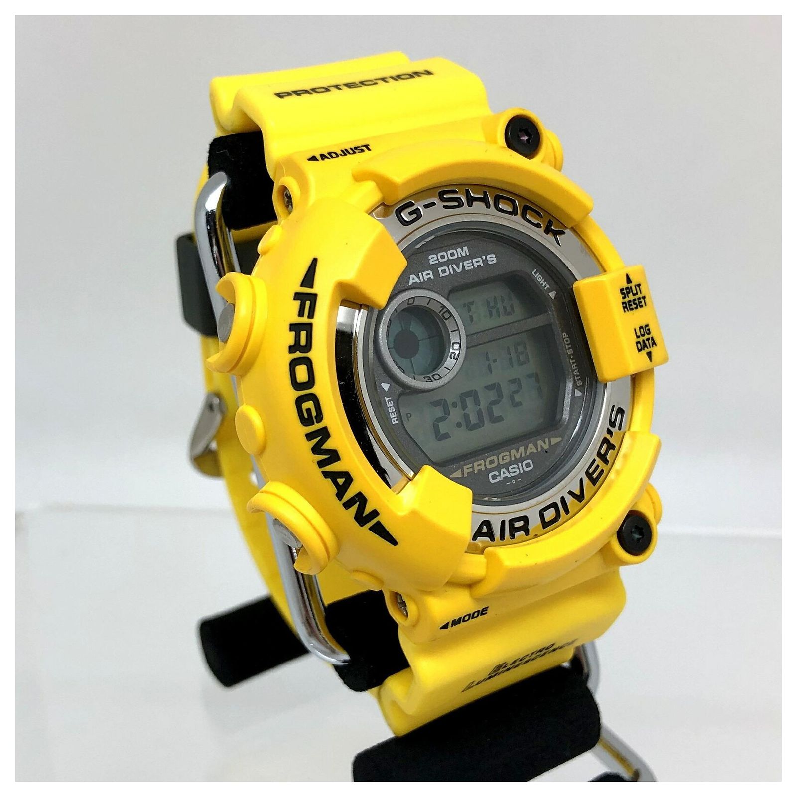 Autre Marque Casio G-Shock DW-8250Y-9 Frogman Wristwatch Yellow 