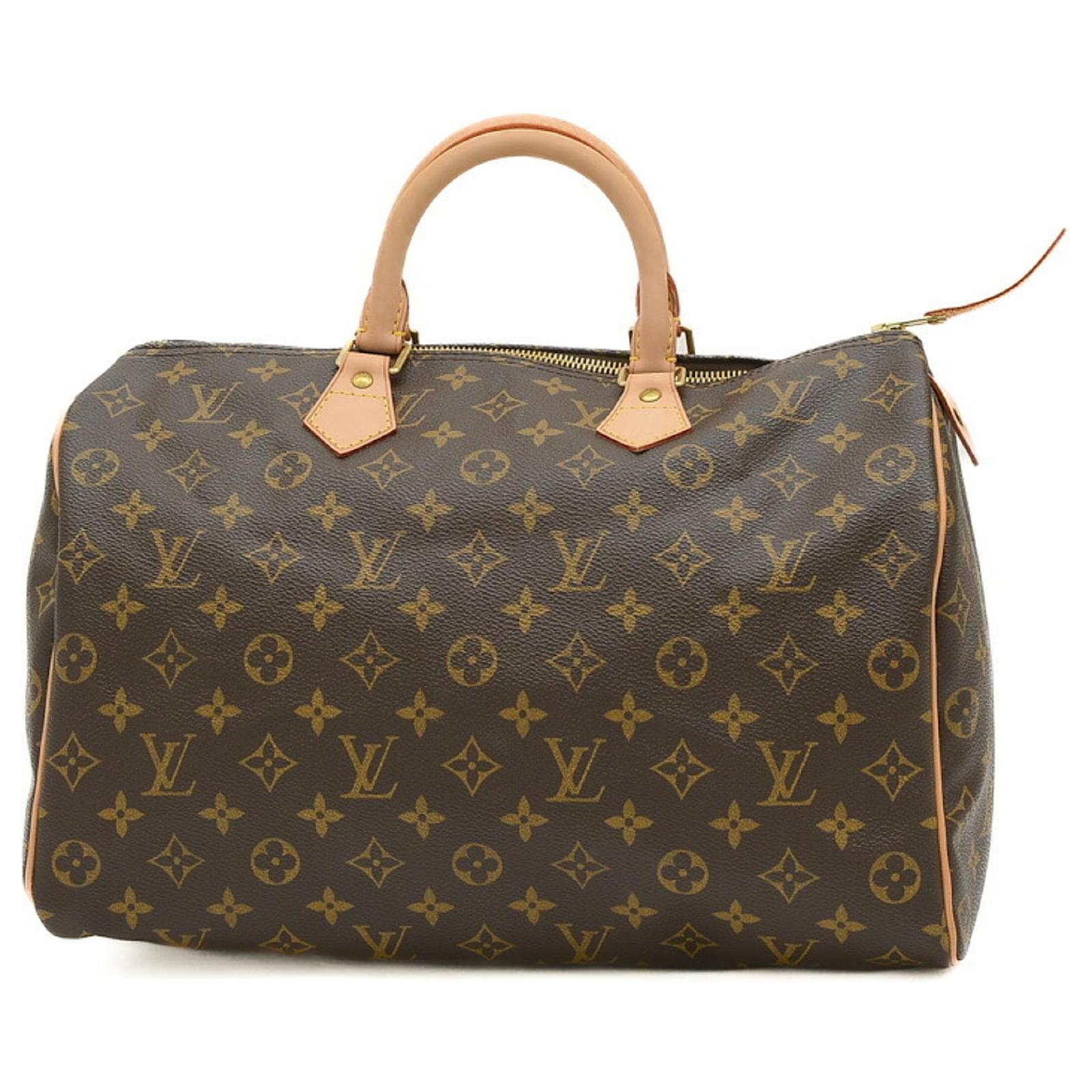 Louis Vuitton Monogram Speedy 35 Handtasche Braun Monogramm  