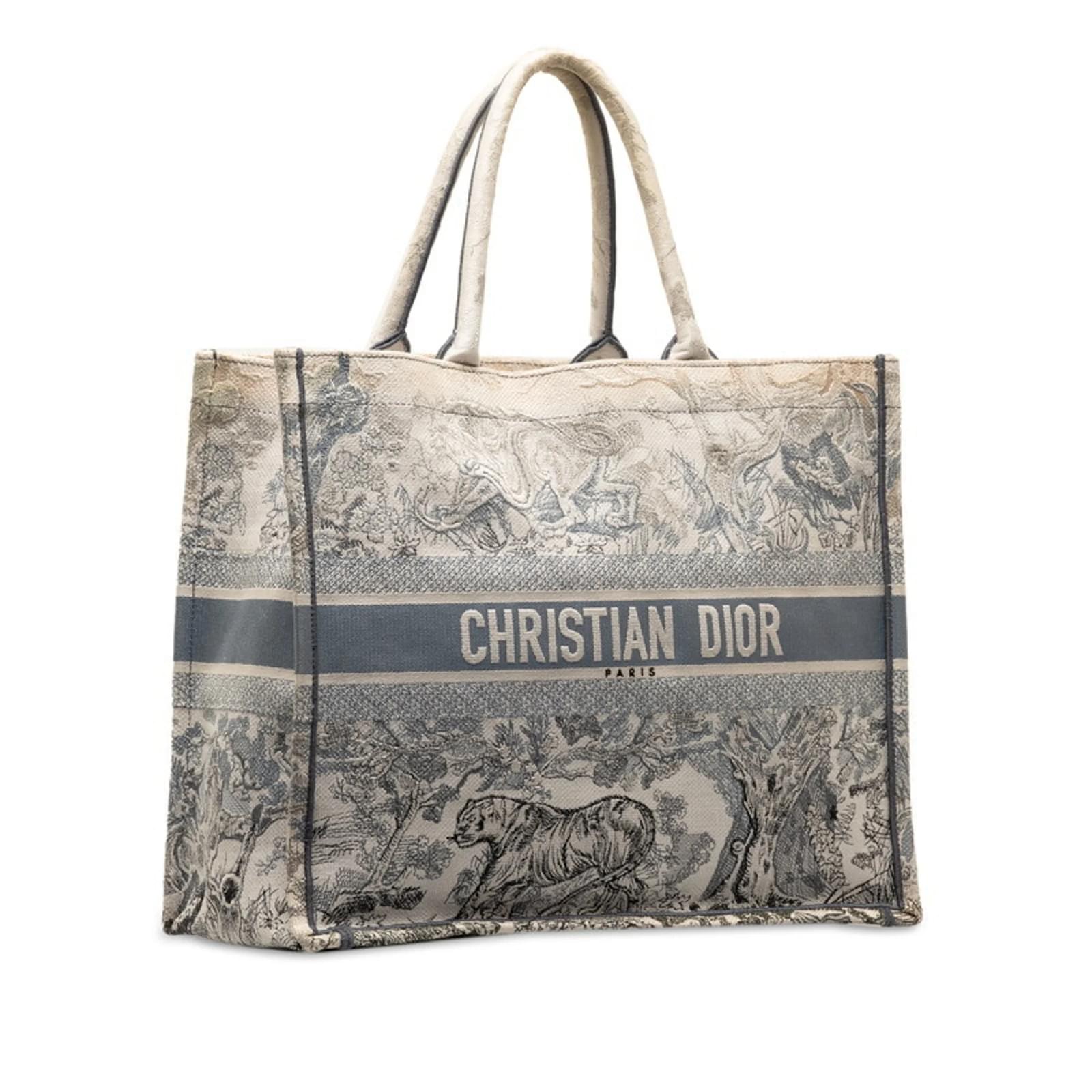 【上品♪正規店仕入♪】Dior★DIOR BOOK TOTE MEDIUM トート Medium Dior Book Tote Dior Oblique Embroidery with Gold-Tone