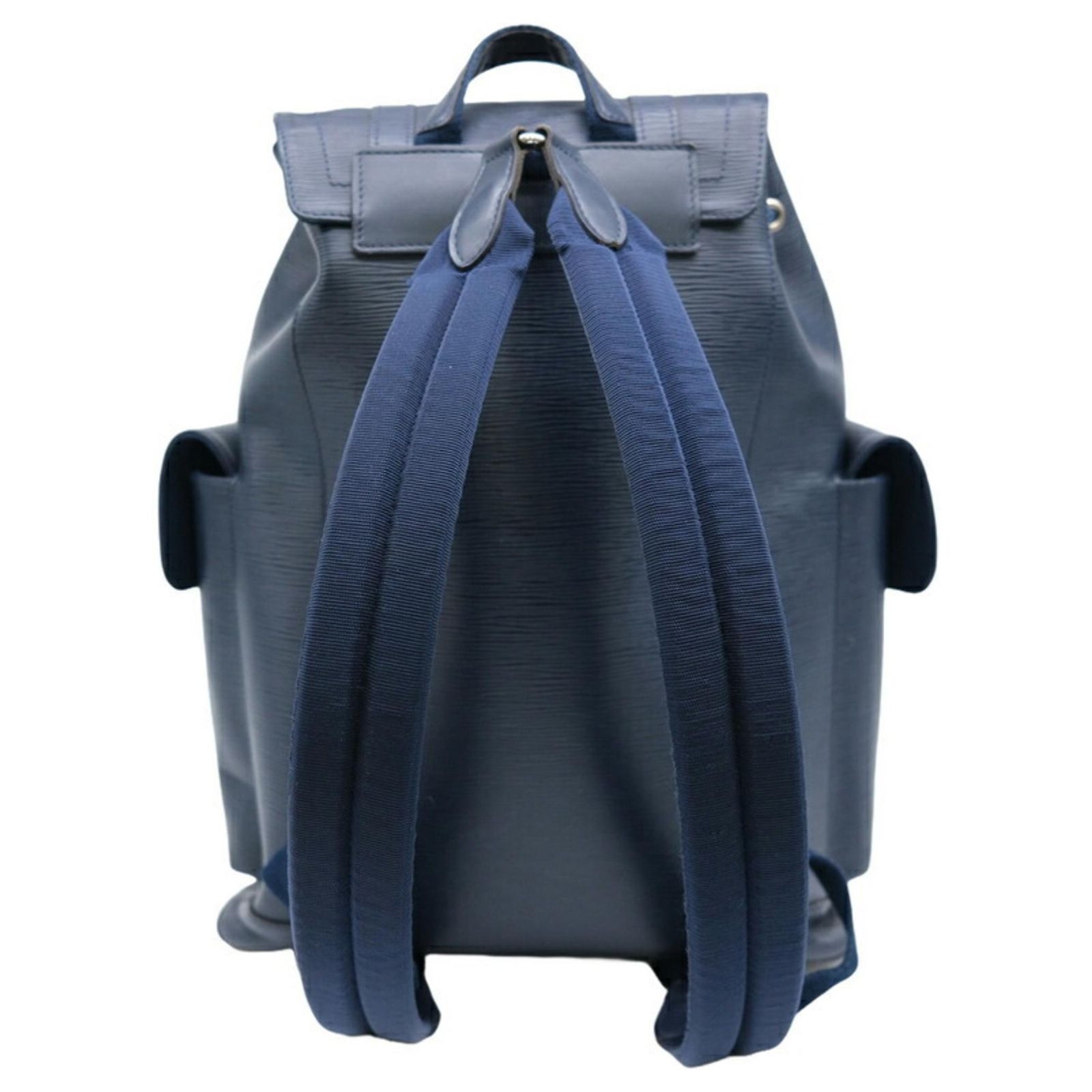 Louis Vuitton Christopher PM Epi Leather Backpack Navy blue ref 