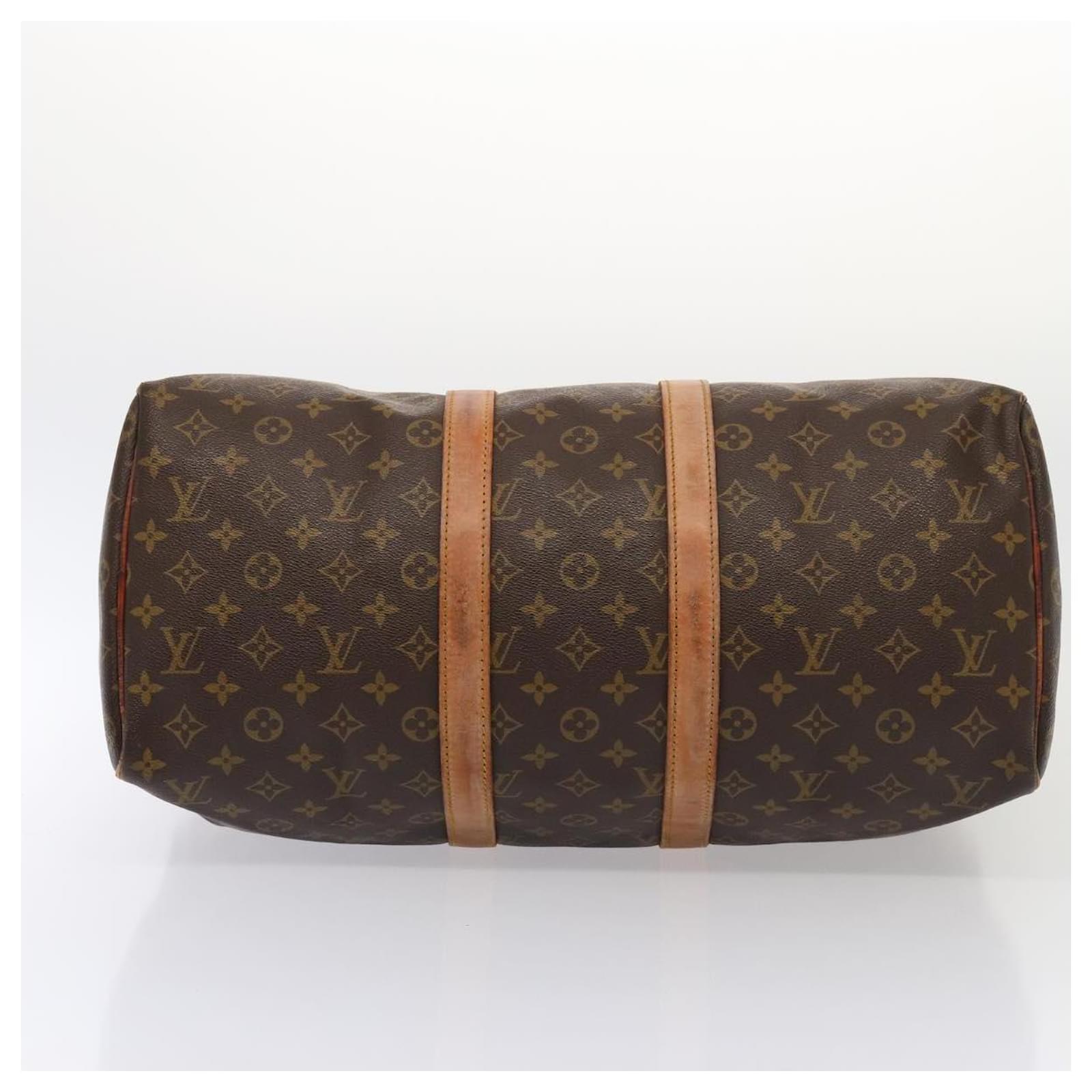 LOUIS VUITTON Monogram Keepall 45 Boston Tasche M41428 LV Auth 