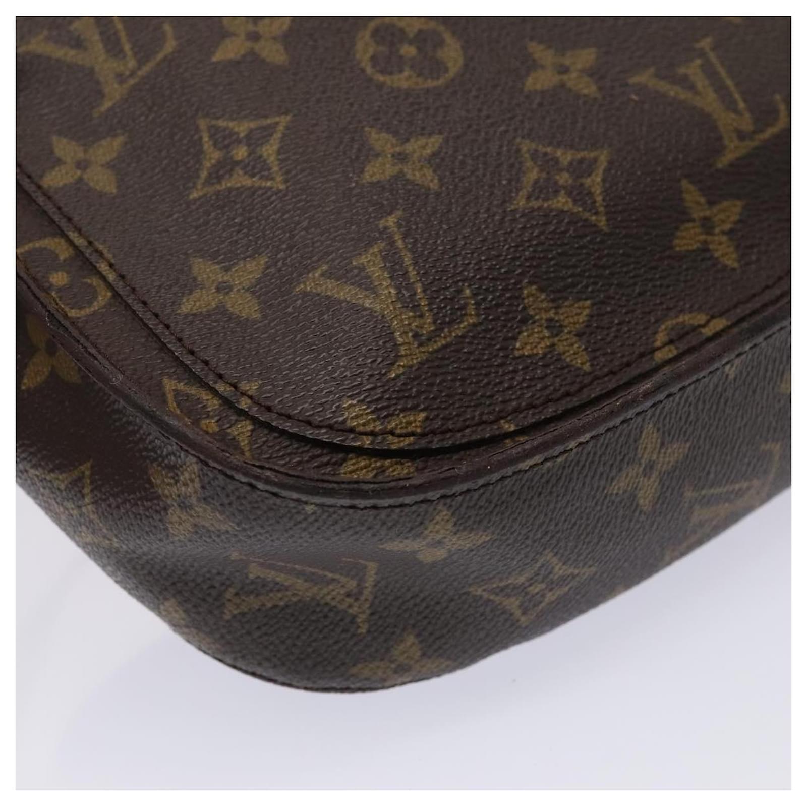 LOUIS VUITTON Monogram Saint Cloud GM Schultertasche M51242 LV 