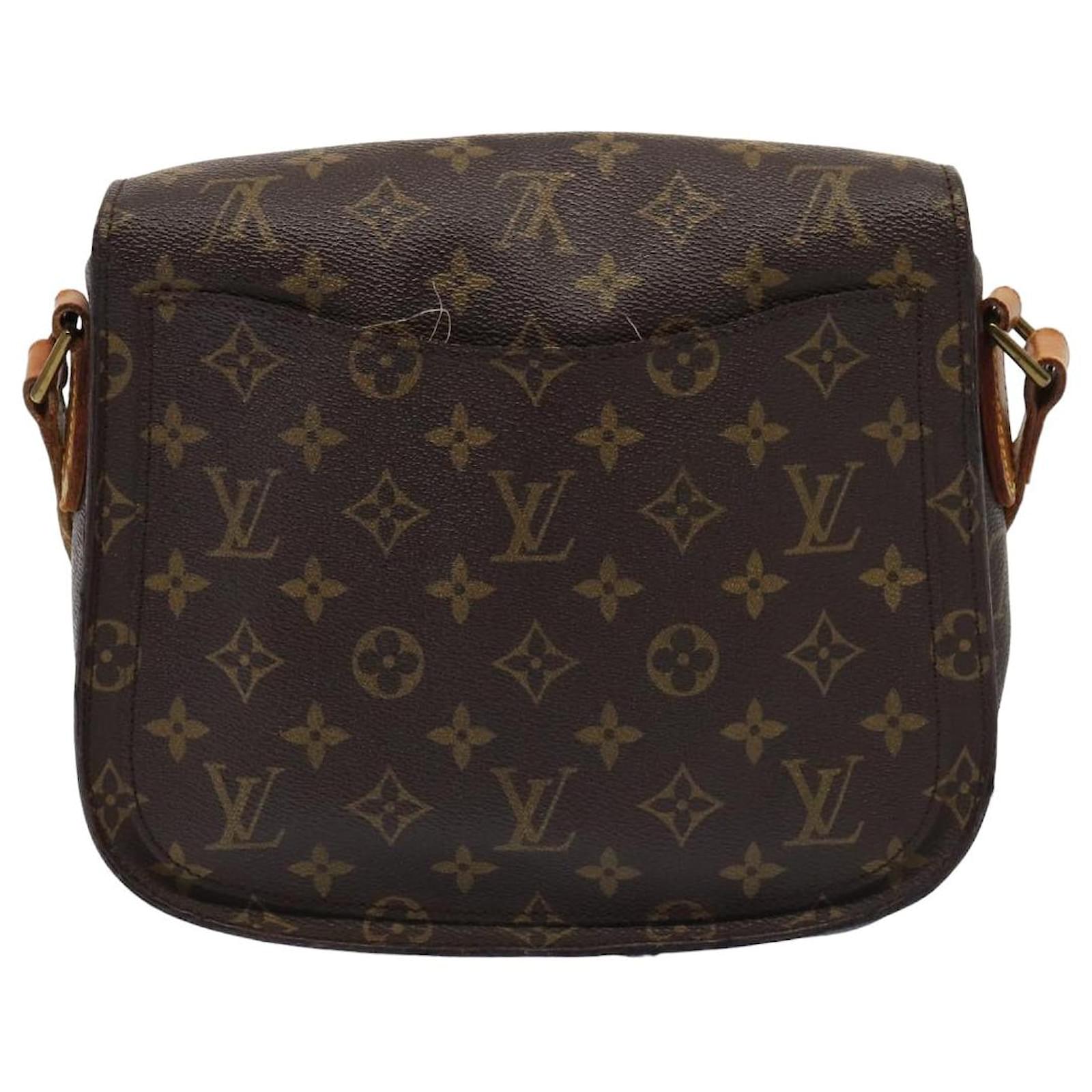 LOUIS VUITTON Monogram Saint Cloud GM Schultertasche M51242 LV 