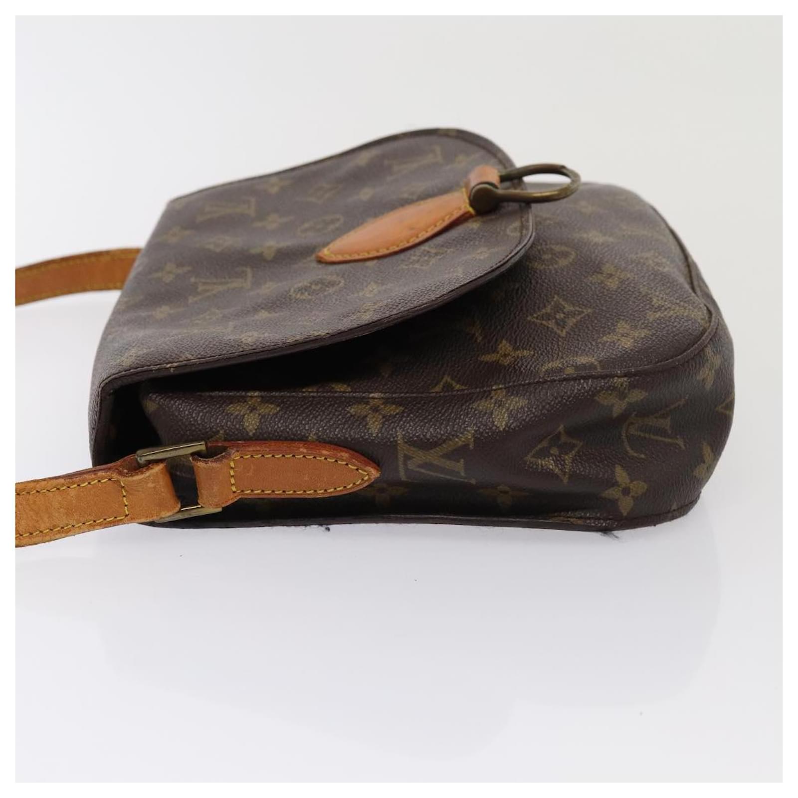 LOUIS VUITTON Monogram Saint Cloud GM Schultertasche M51242 LV  