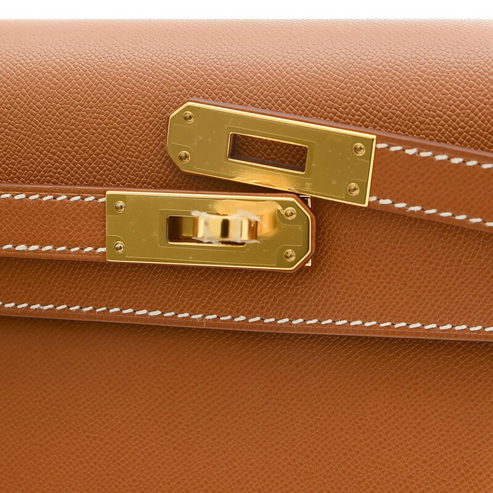 Hermès Hermes Kelly Elan Shoulder Bag Madame Gold B Stamp Golden ...