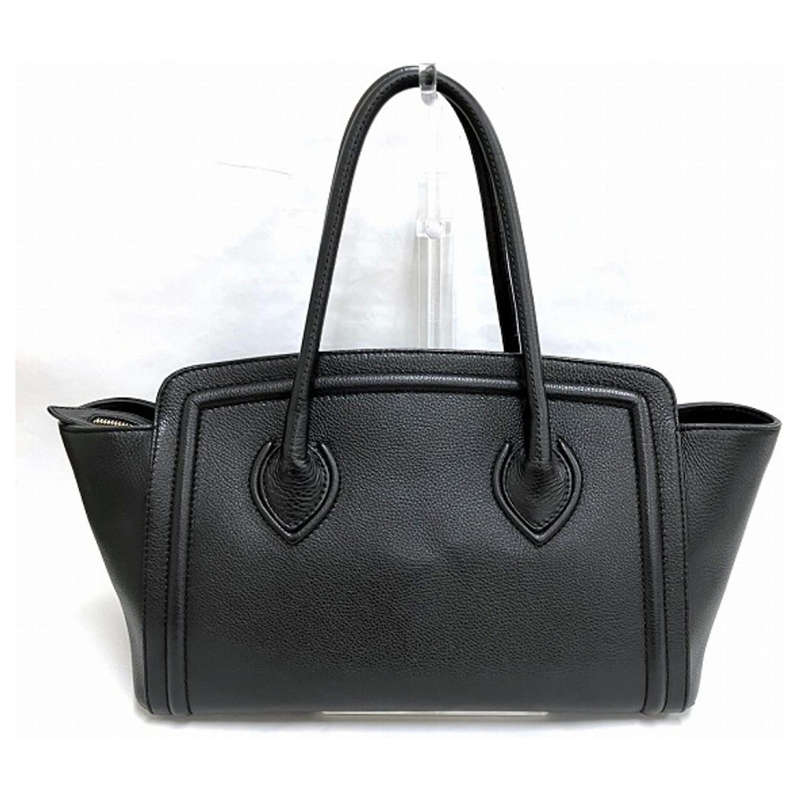 FURLA College Black Tote Bag Leather ref.1504317 Joli Closet