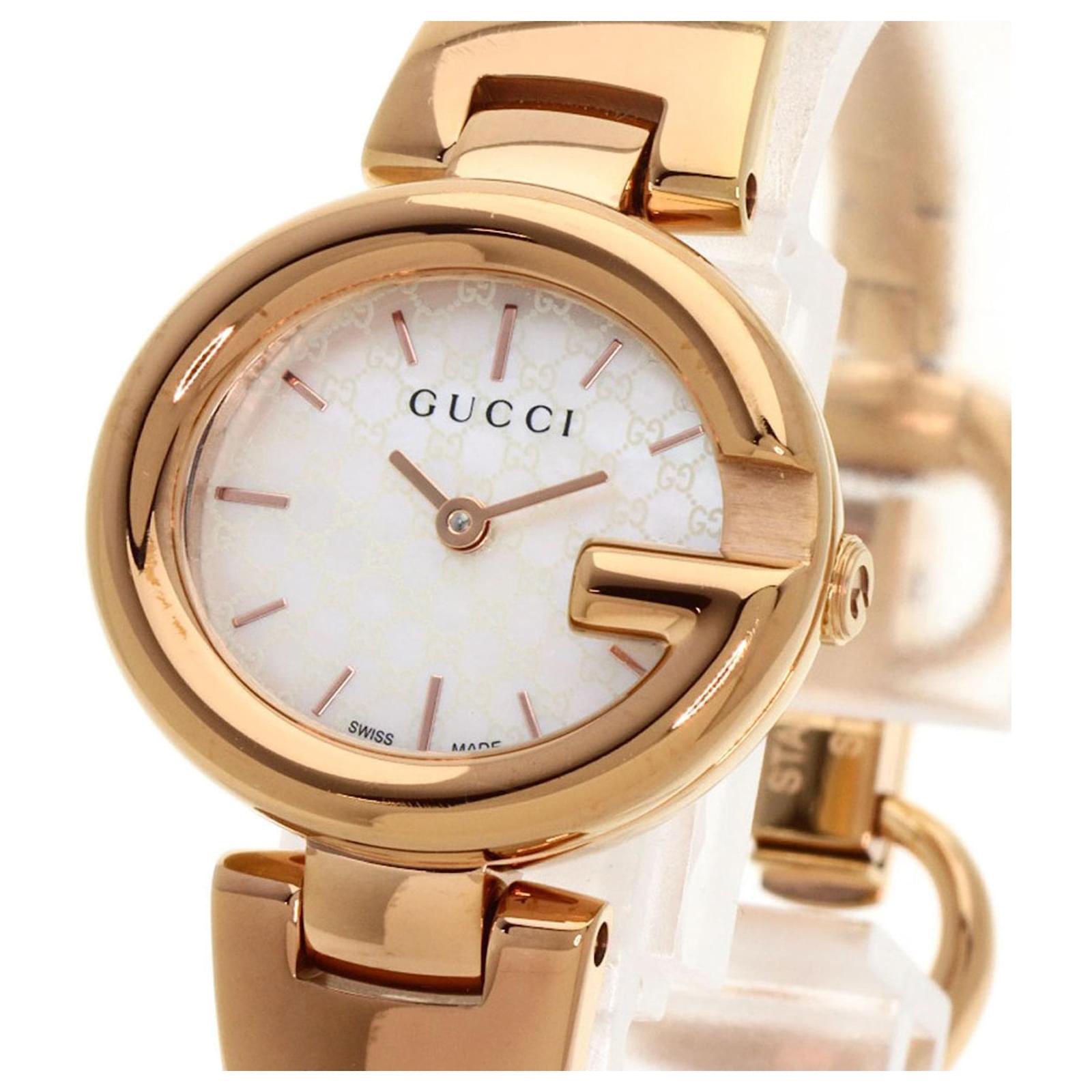 Gucci 134.5 GG Shell Watch ref.1505121 - Joli Closet