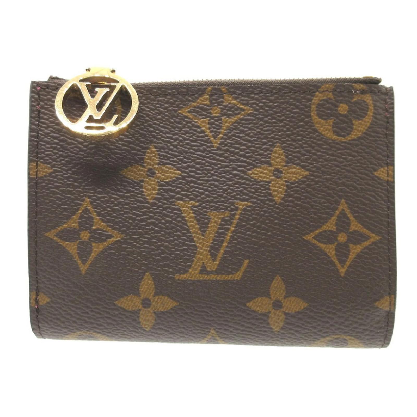Portafoglio Compatto Lisa Monogramma Louis Vuitton Pelle