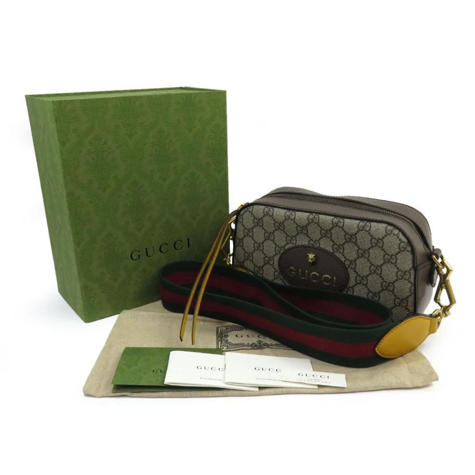 GUCCI GG Supreme Neo Shoulder Bag 476466 Tiger Head (Sold) - Joli