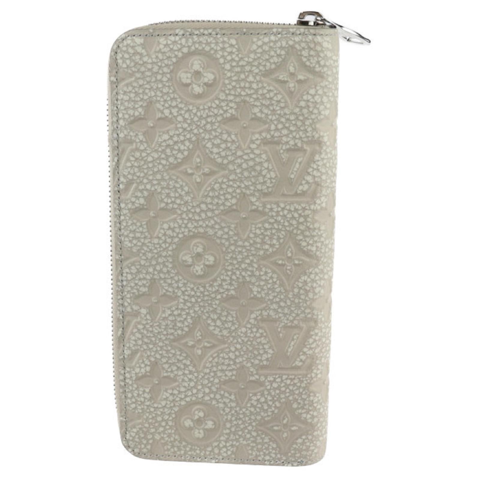 Louis Vuitton Long Wallet in Light Blue and White Leather ref.1506460