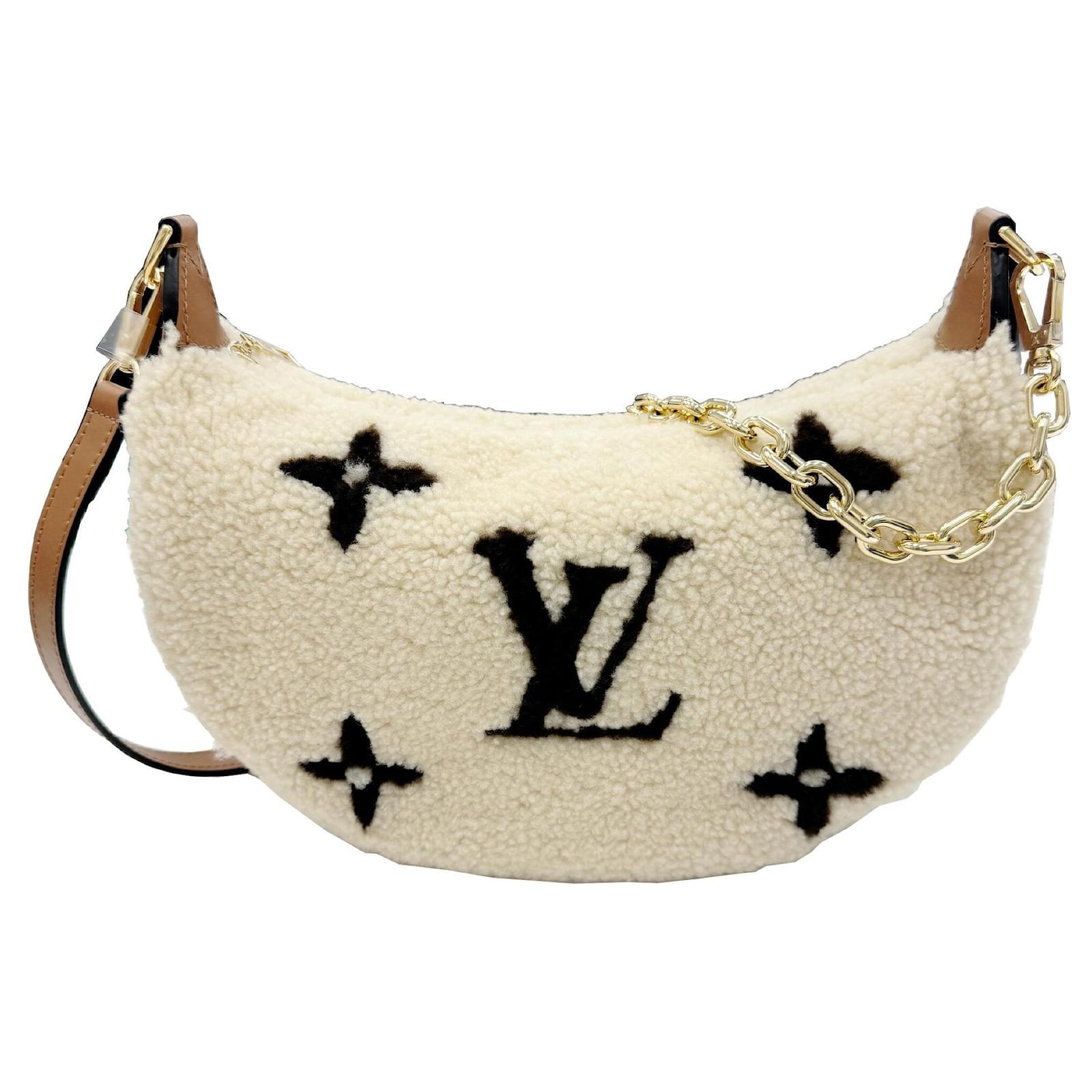 日本未入荷!!【LOUIS VUITTON】LV SKI ポシェット Hills Louis Vuitton LV Ski Over the Moon Shoulder Bag Brown Cream