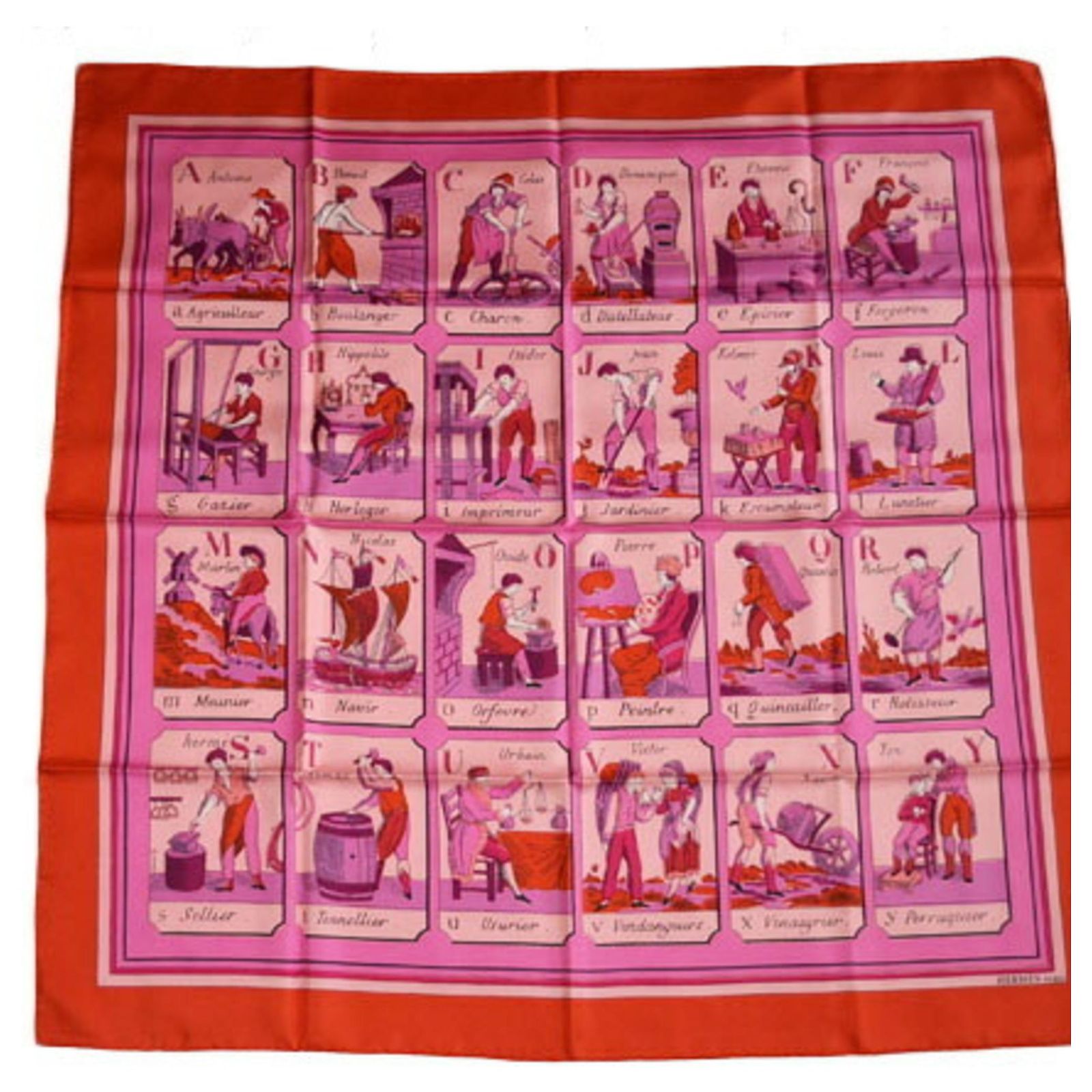 Sciarpa Herm&egrave;s Carre 90 'Ca Decoiffe!' In Seta Multicolore - Rara, Quasi Inutilizzata 🇫🇷