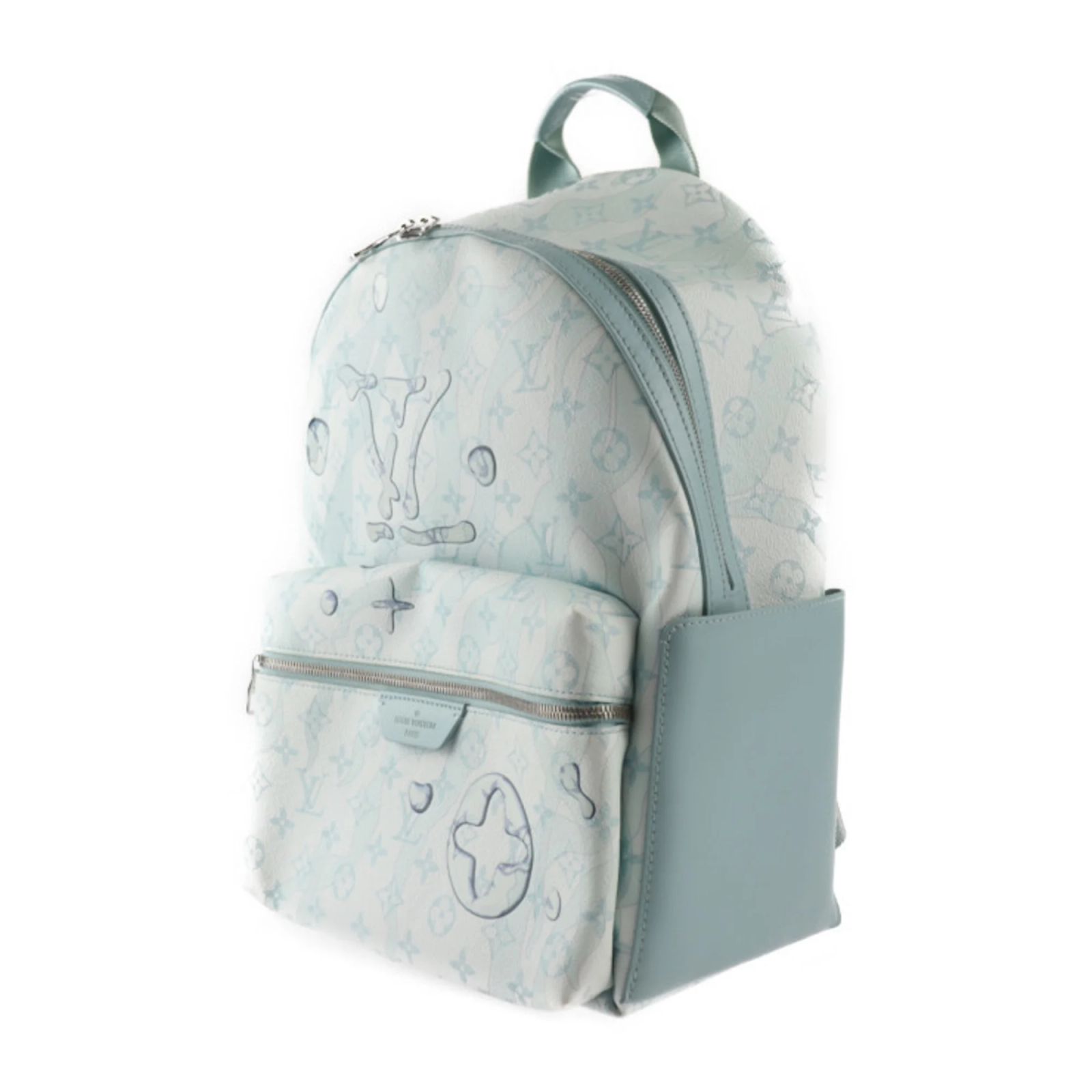 Louis Vuitton Discovery Backpack PM Light blue Leather 