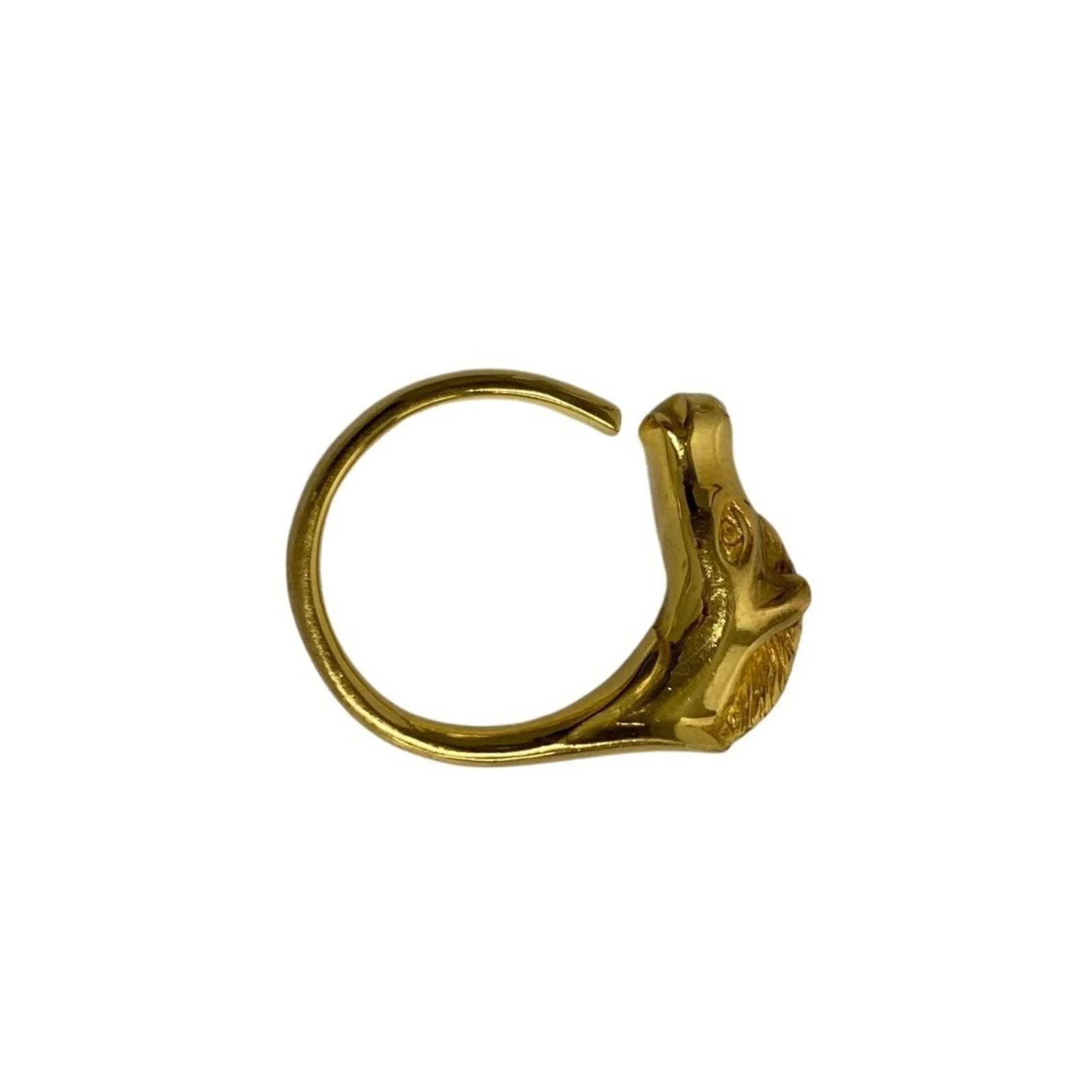 Hermès HERMES Cheval Horse Ring Golden Silver ref.1511907 (Sold