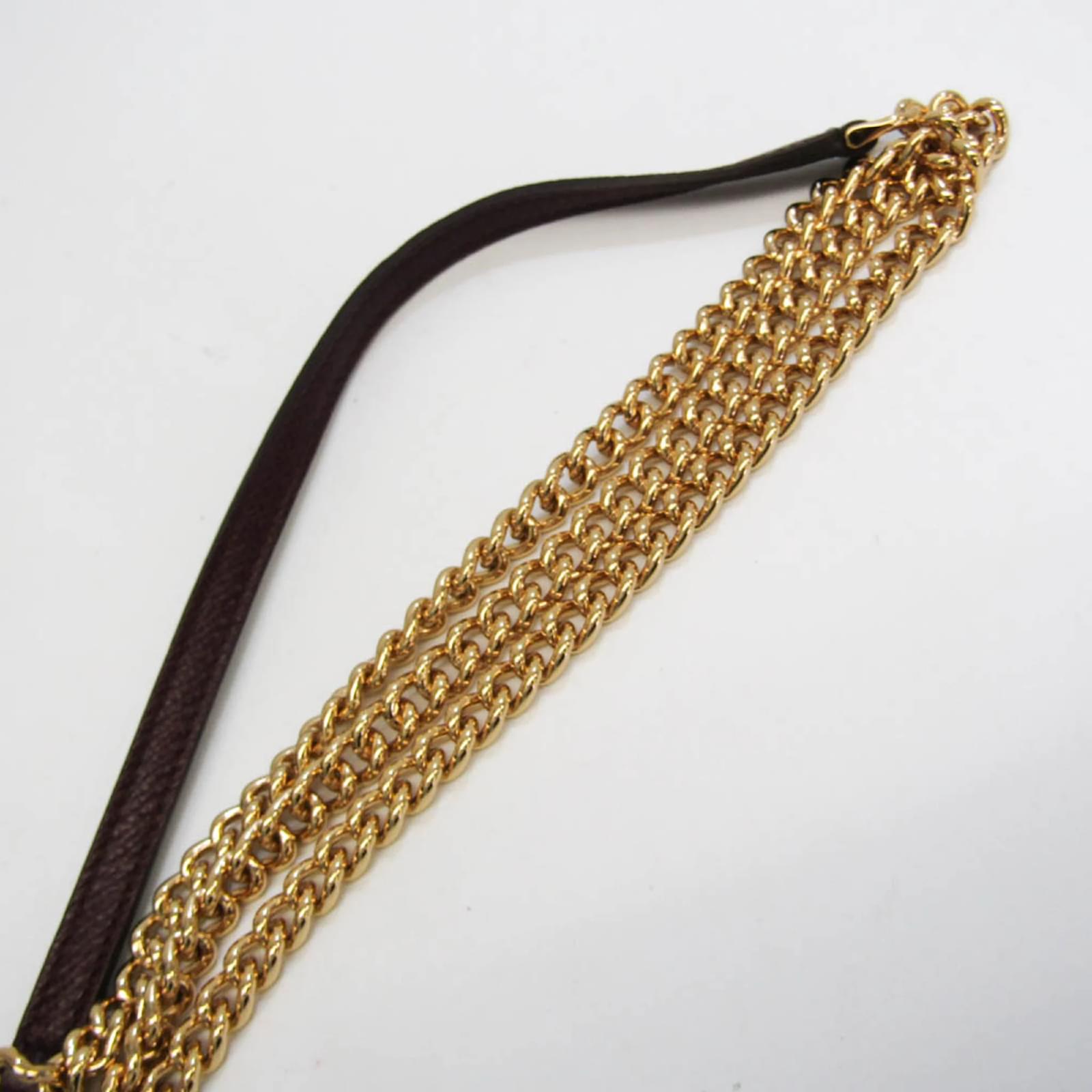 【美品】Salvatore Ferragamo AU-22/C940 Salvatore Ferragamo Vara Ribbon AU-22 C940 Shoulder Bag Dark