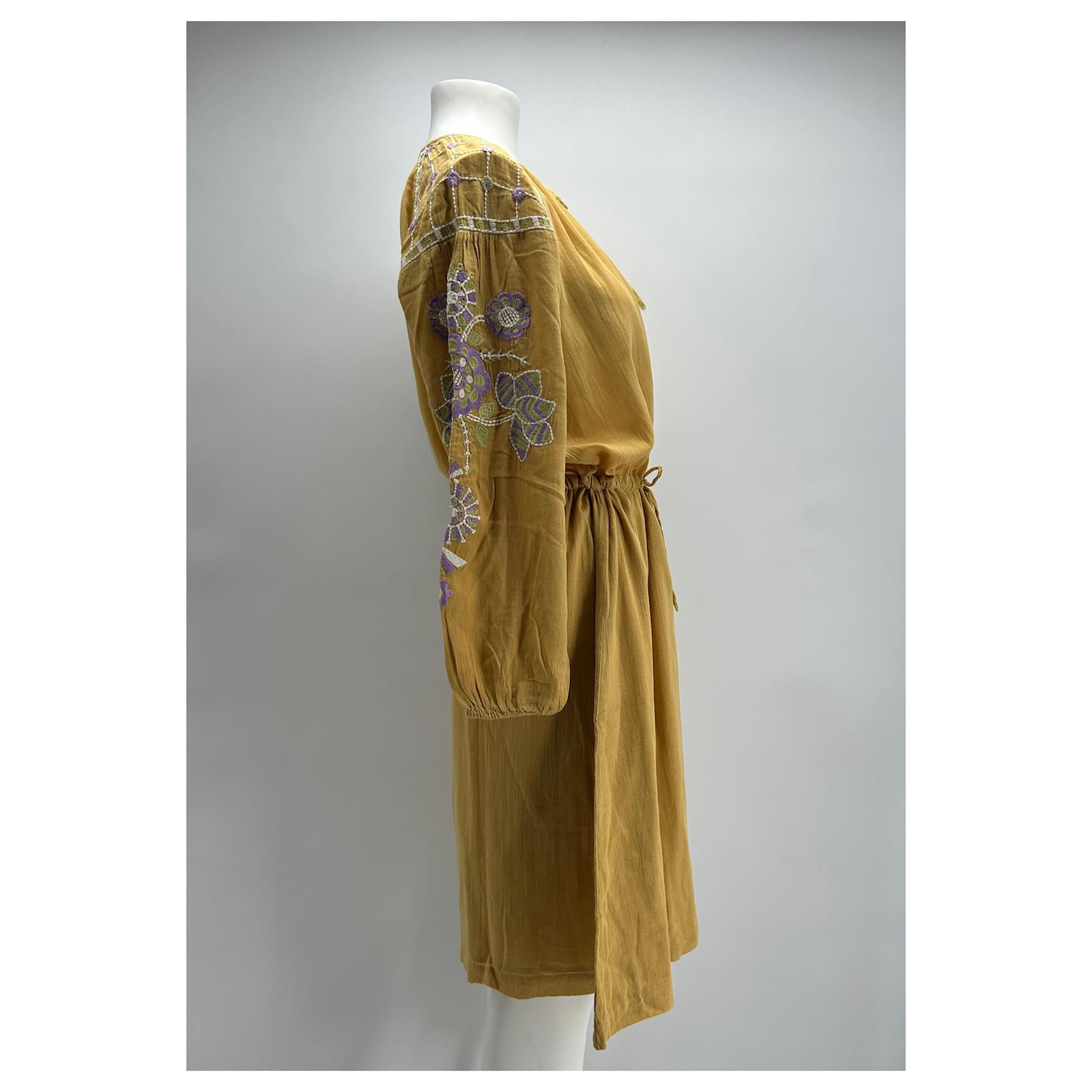 sachin and babi light blue dress ANTIK BATIK Dresses | Beige Women's Shirt Dress main image 0