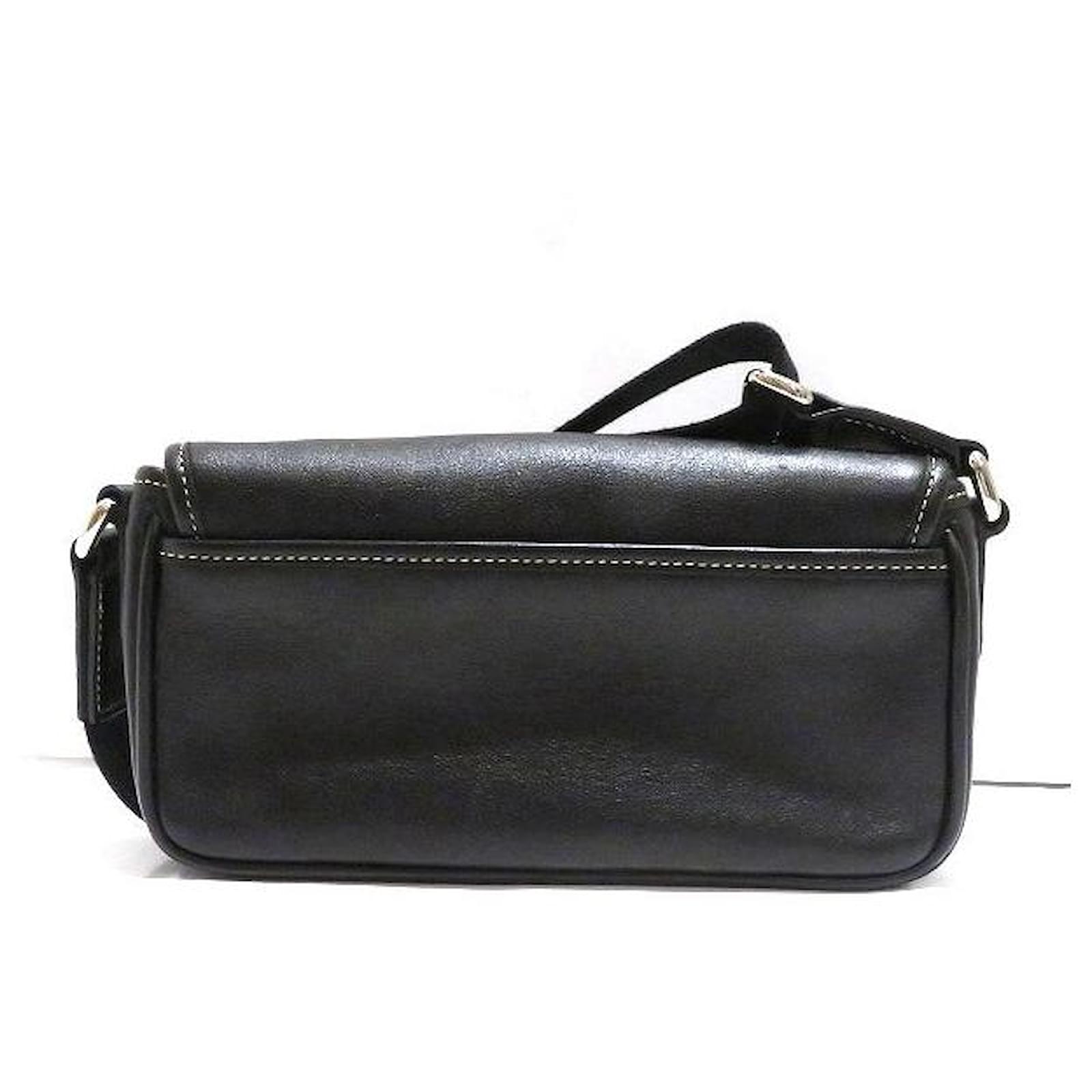 Coach Leather Shoulder Bag 1404 Black ref.JC1527348 (Sold) - Joli