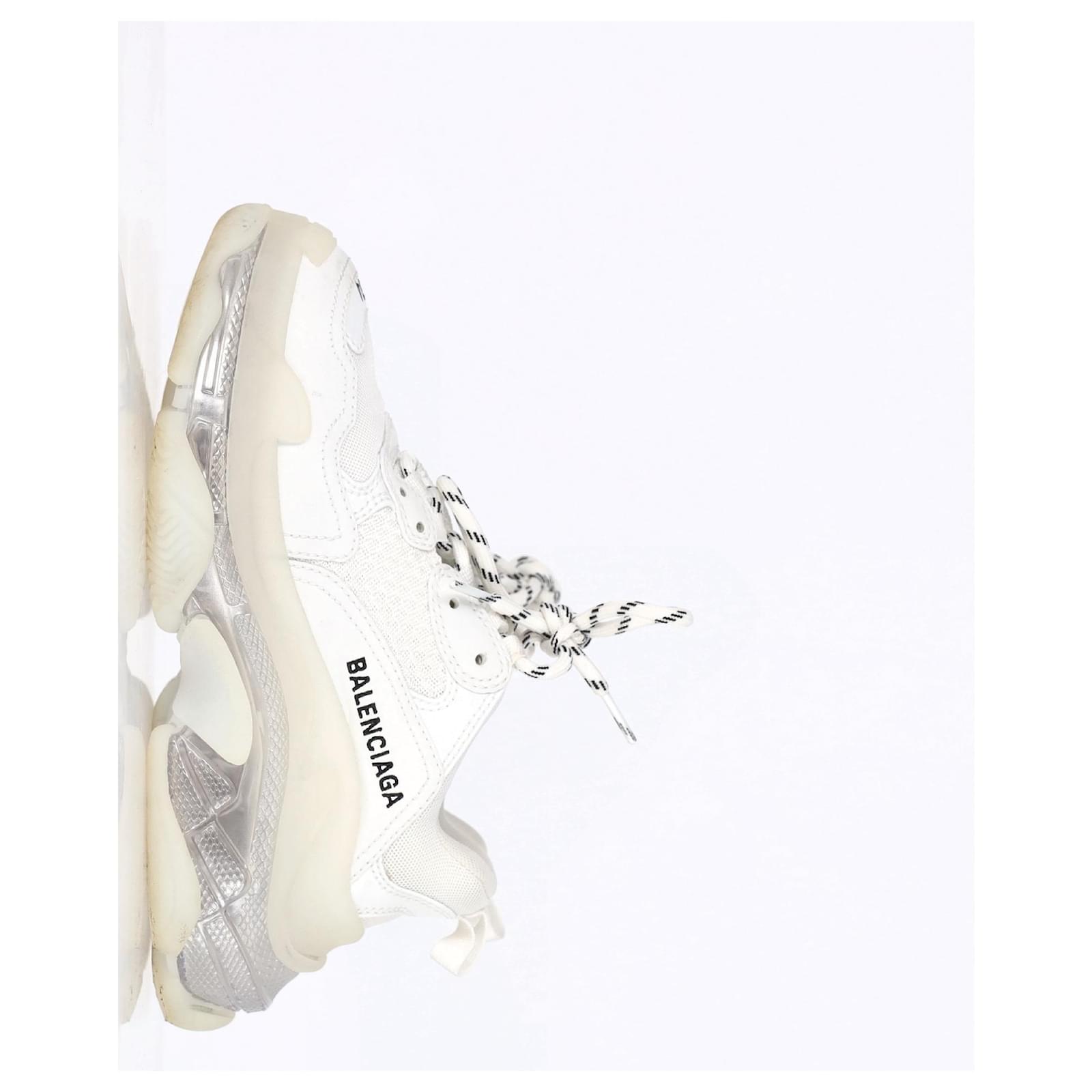 Everyday Baskets Triple S à semelle transparente Balenciaga en