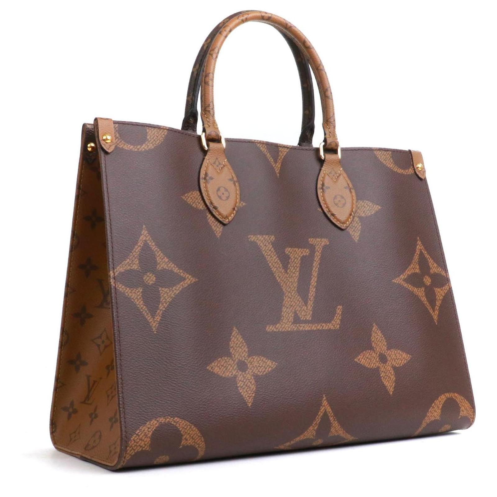 ⭐*️様 Louis Vuitton ブラウンレザートートバッグ LOUIS VUITTON Handbags T. Leather Brown ref.JC1533913 (Sold