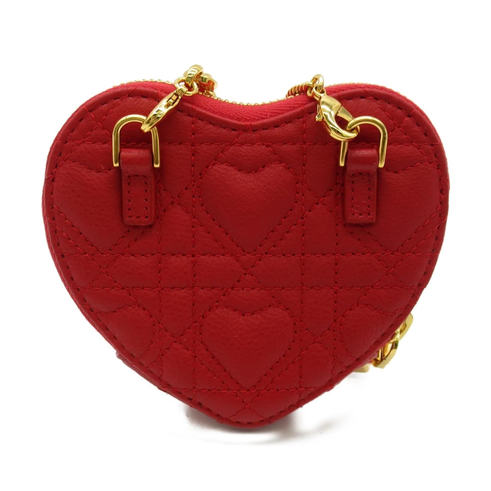 Erica | The Handbag Tales | Dior Caro Heart Pouch with Chain