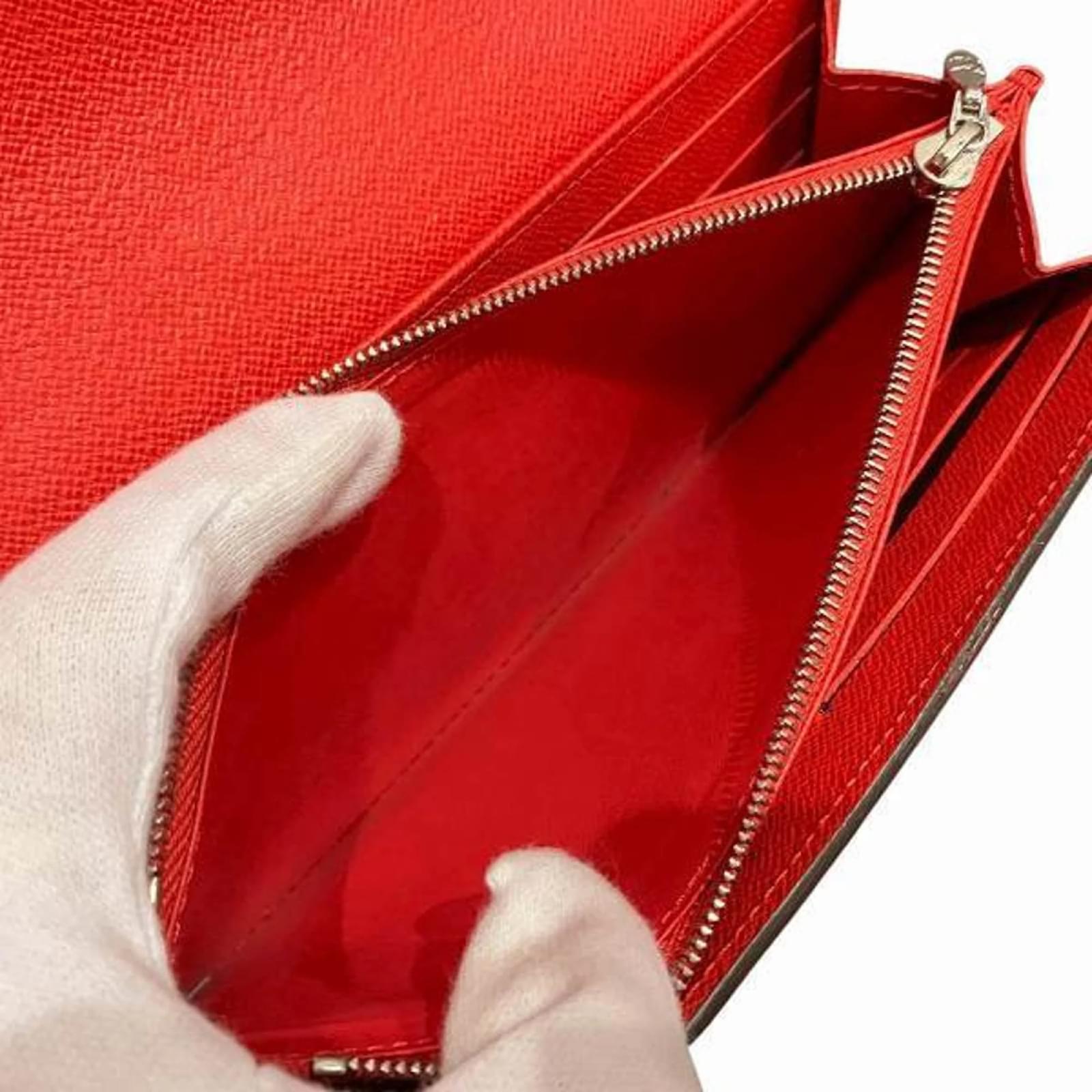 Louis Vuitton Epi Coin Purse in Coquelicot Red Leather