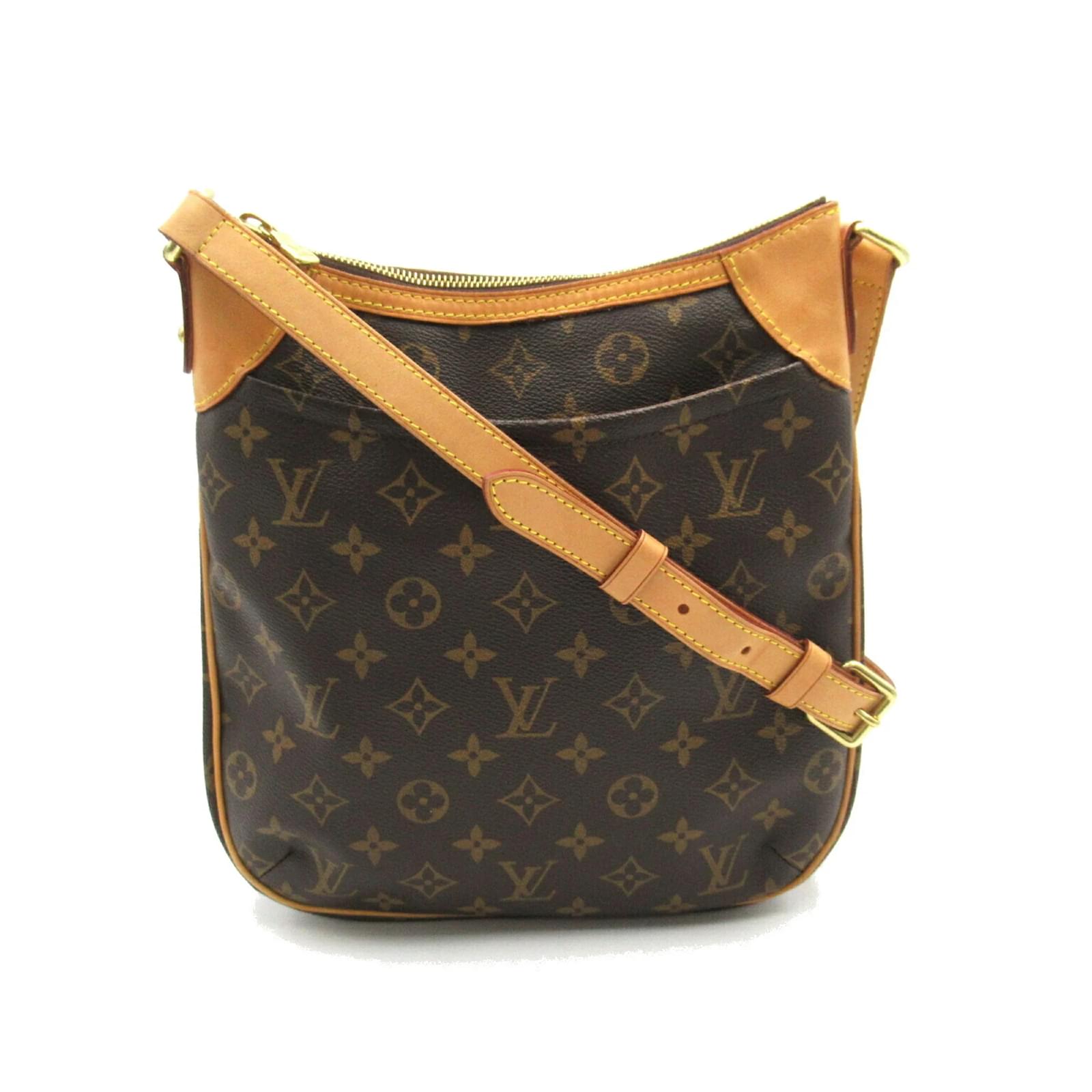 Louis Vuitton Odeon PM Shoulder Bag Brown Monogram Cloth ref