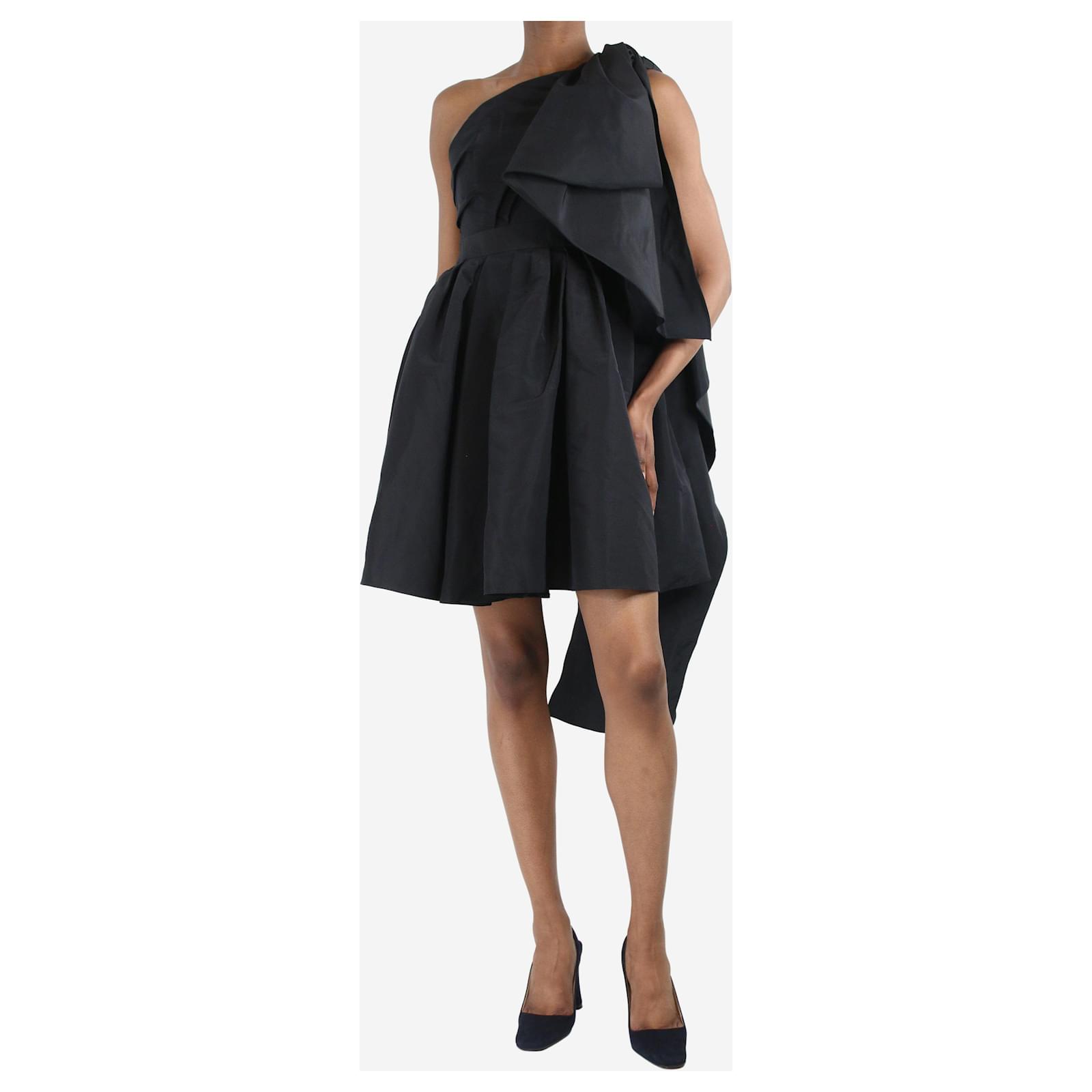 one shoulder pleated asymmetric mini dress Moonlight Oasis Asymmetrical Cotton Mini Dress