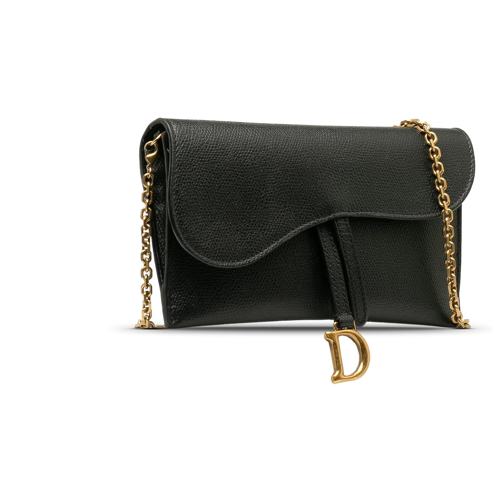 Saddle long wallet dior hotsell