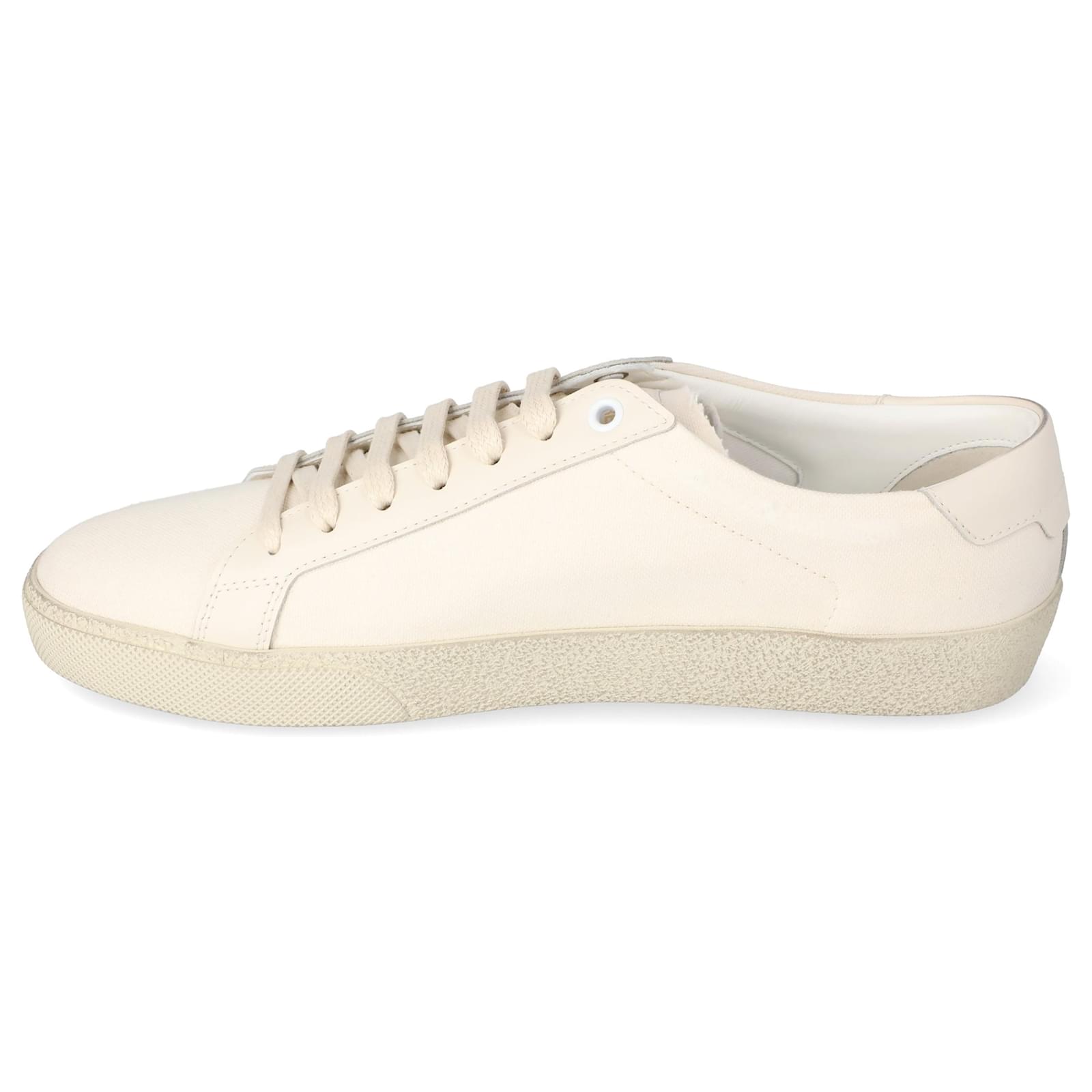 Saint Laurent Court Classic Sneakers White Leather Pony style calfskin ref.1540231 Joli Closet