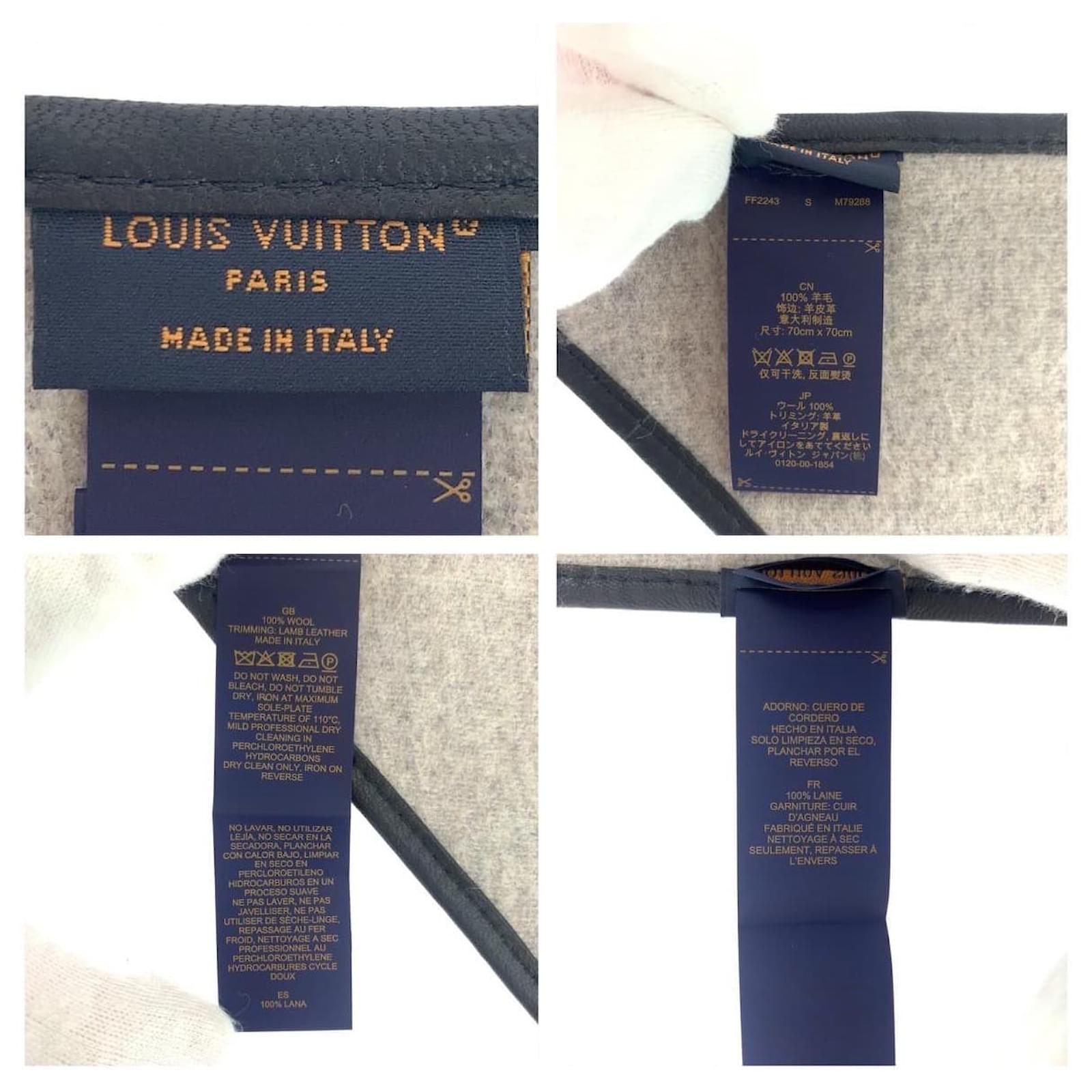 Louis Vuitton Wool Shawl Explorer M79288 ref.1541781 - Joli