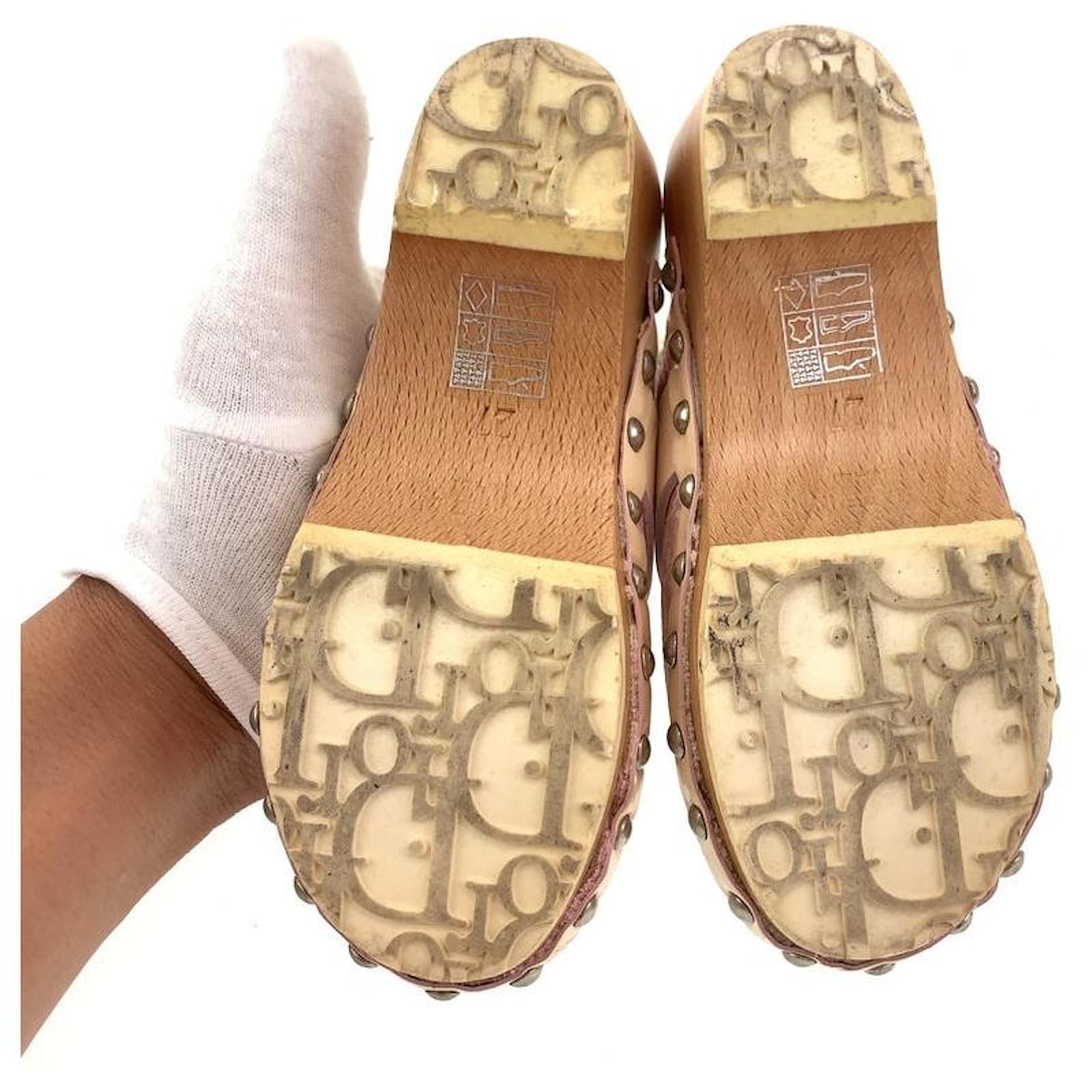 Sandalias Dior Trotter de lona/PVC 101967 Joli Closet